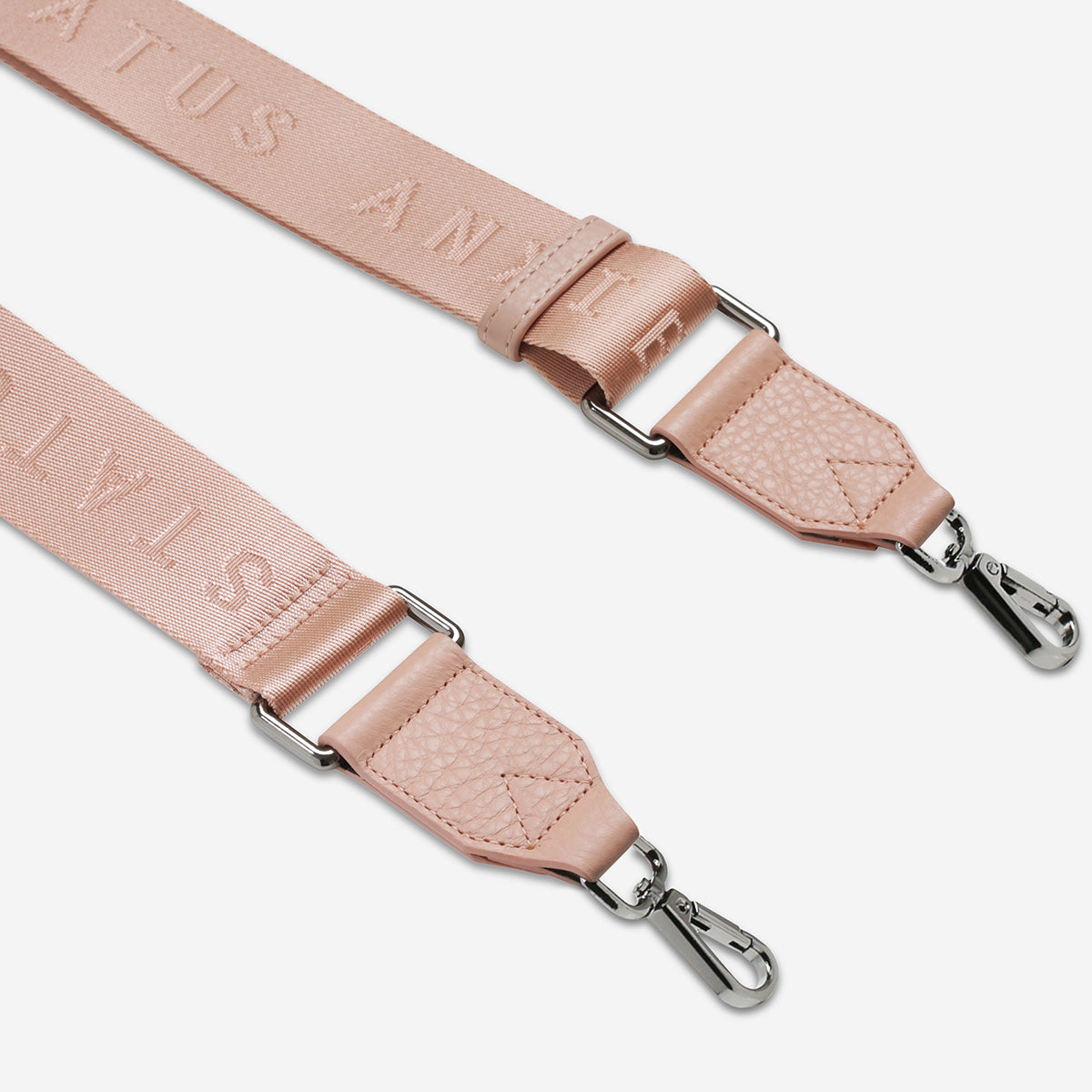 Medium Web Strap in Dusty Pink - Adjustable Shoulder Strap for Handbags, Totes & Crossbody Bags | Perfect for Everyday Use, Travel & Shopping