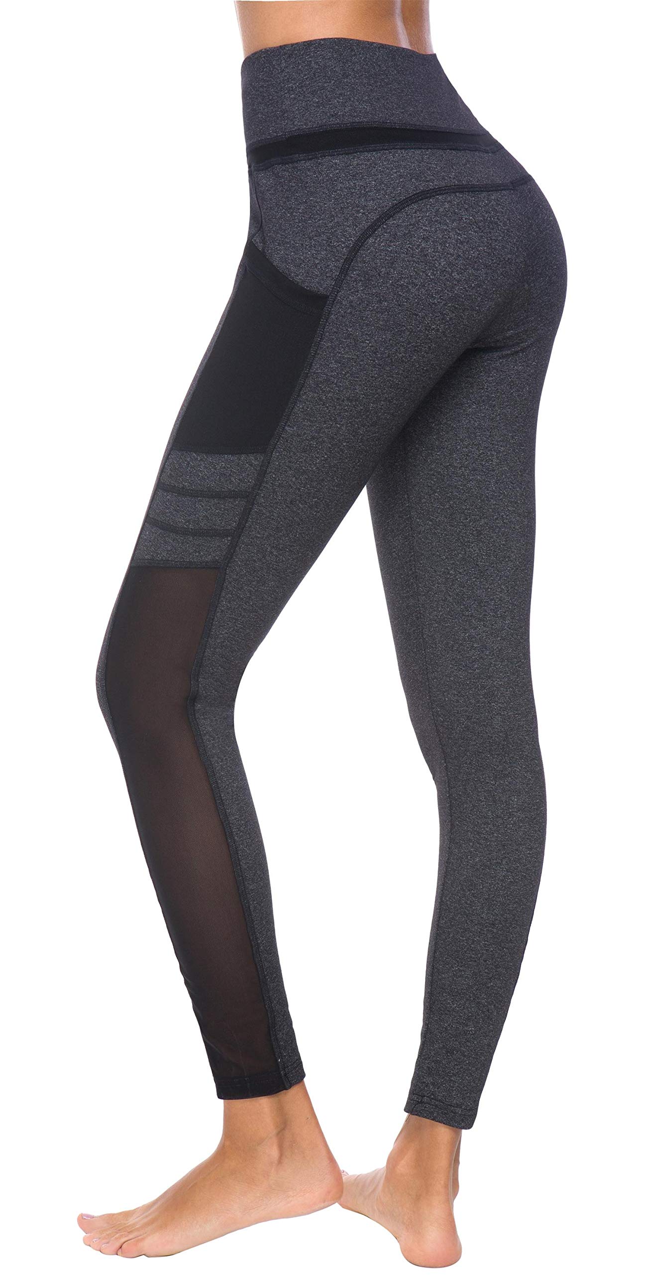 Munvot Women's High Waisted Yoga Pants with Tummy Control - Workout Leggings for Women, Athletic Compression Pants for Yoga, Gym, Running & Everyday Wear