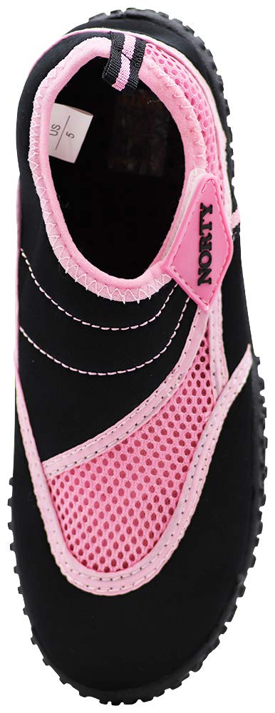 NORTY Wave Aqua Sock Water Shoes for Women - Quick-Dry Swim Beach Shoes with Non-Slip Sole - Lightweight Aqua Socks for Swimming, Surfing, Kayaking & Water Sports