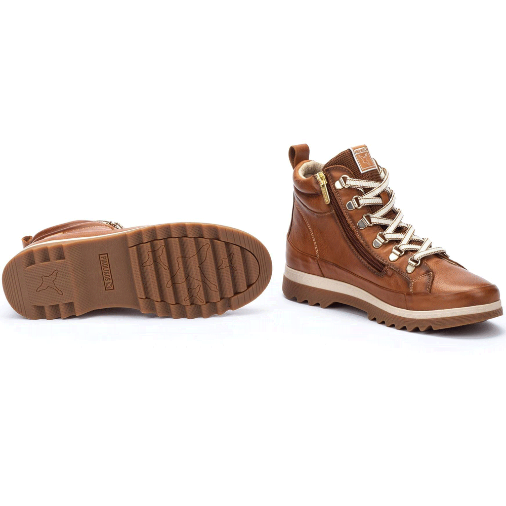 Vigo Lace Up Ankle Boots for Women - Comfortable Chunky Heel Winter Boots (W3W 8564) | Perfect for Casual Outfits, Office Wear & Fall Fashion