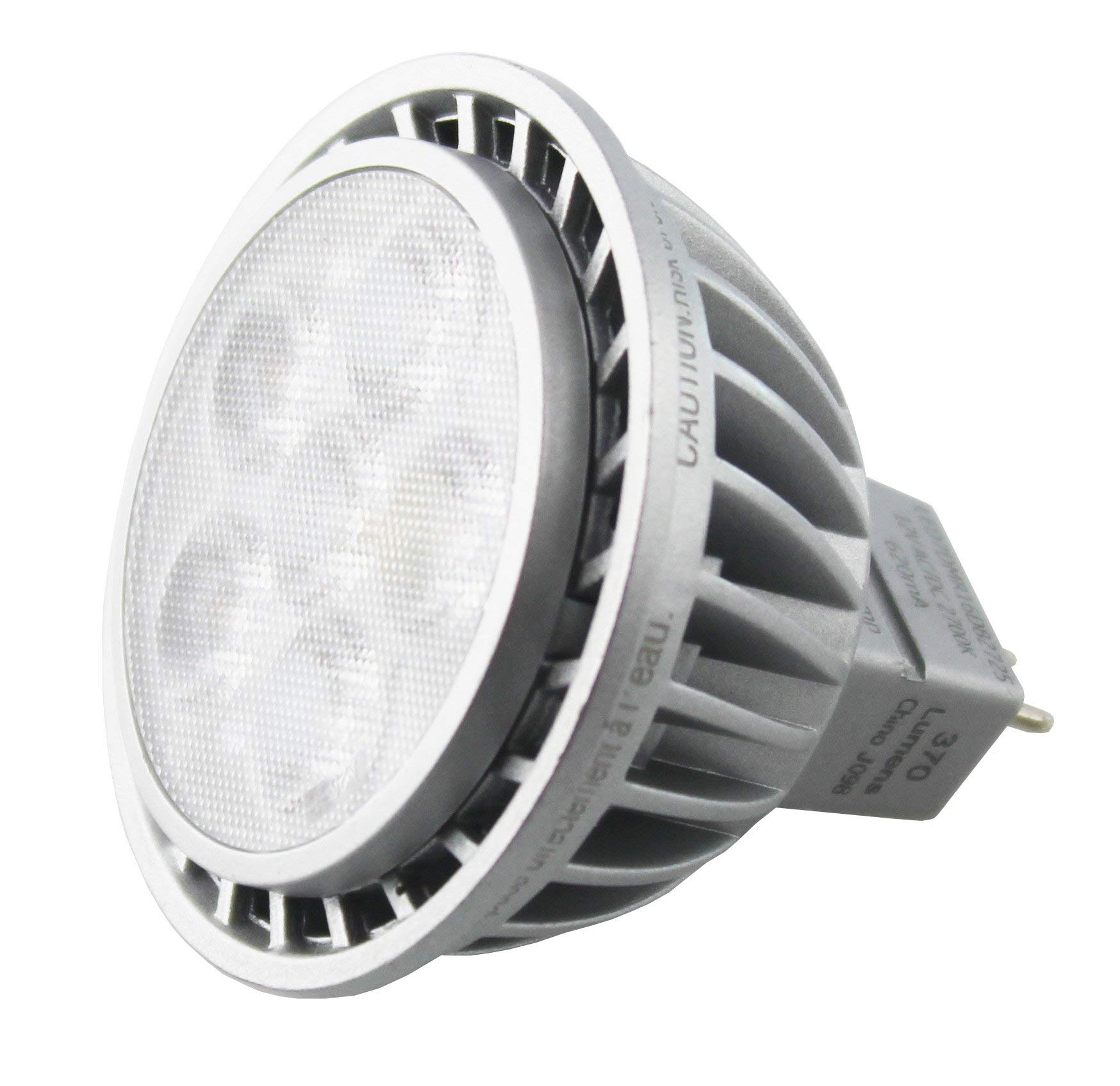 GE 69923 - 7W Dimmable MR16 LED Flood Light Bulb, 2700K Warm White, 25° Beam Angle, 50W Halogen Equivalent - Perfect for Track Lighting, Display Cases & Landscape Lighting