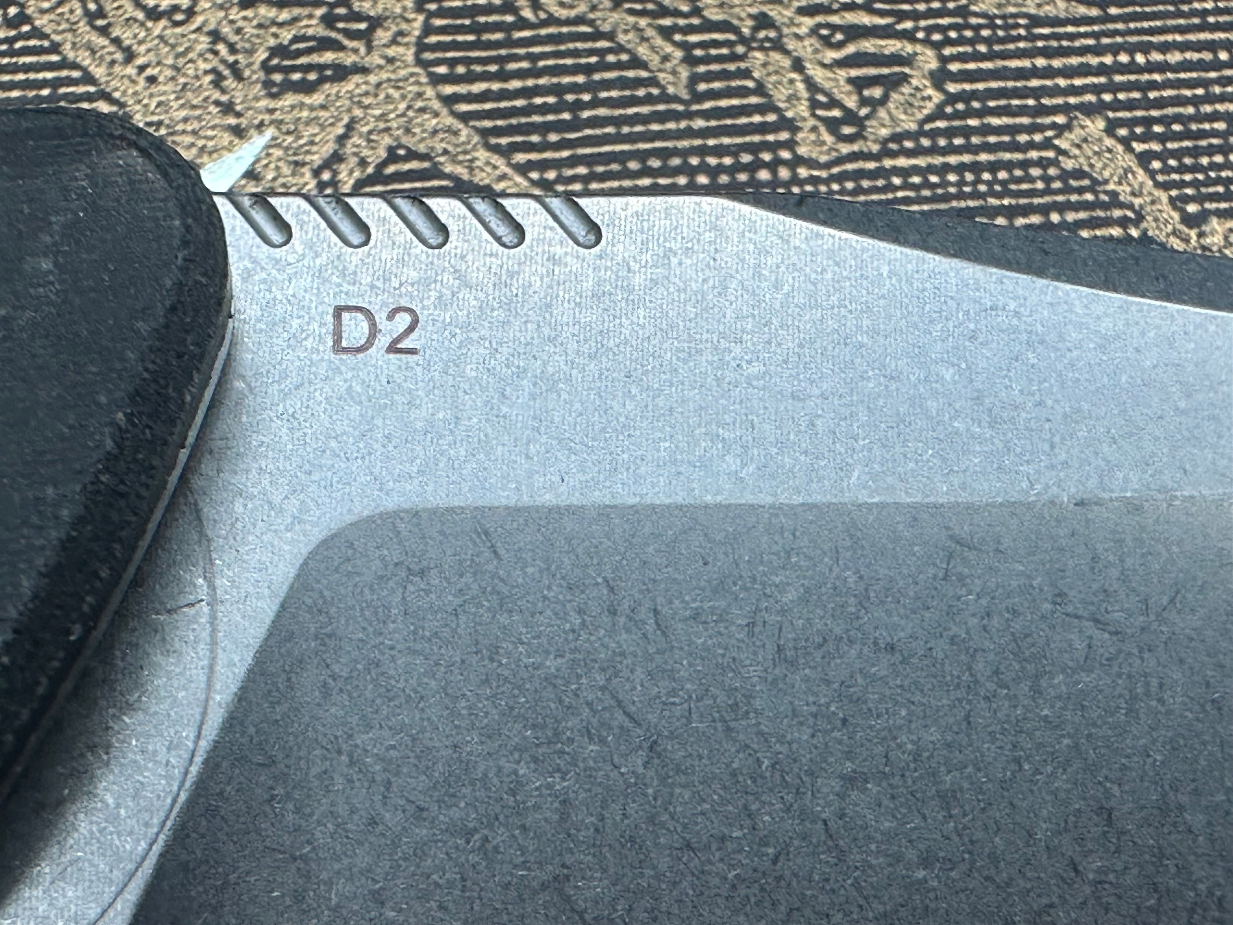 CH KNIVES Premium Folding Pocket Knife - D2 Steel Blade, Black Micarta Handle - EDC, Camping, Hiking & Outdoor Survival Tool