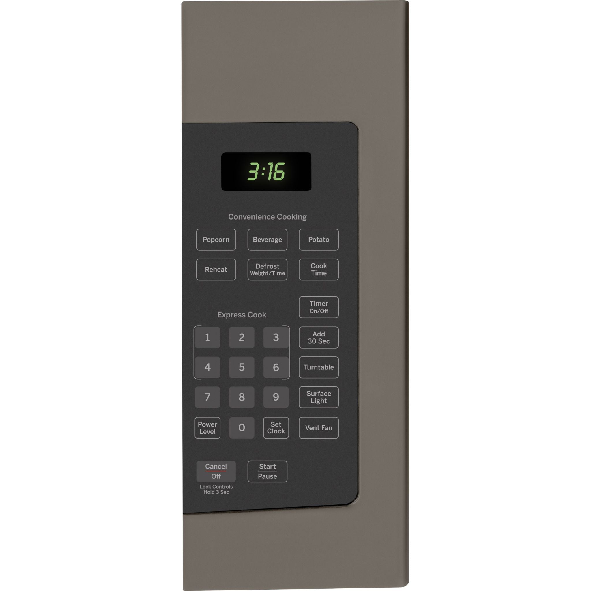 GE JVM1635SFC Over-the-Range Microwave Oven in Stainless Steel - Perfect for Kitchen Remodeling & Space-Saving Installation