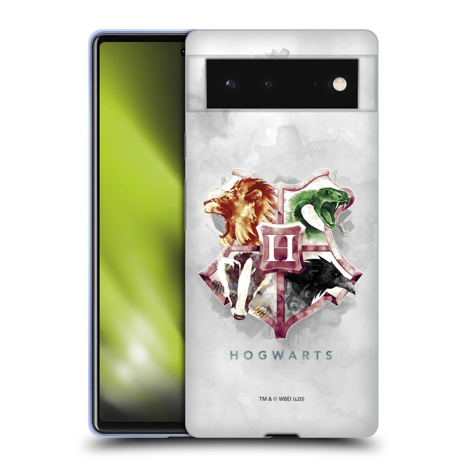 Harry Potter Hogwarts Case for Google Pixel 6 - Deathly Hallows Design for Magic Fans