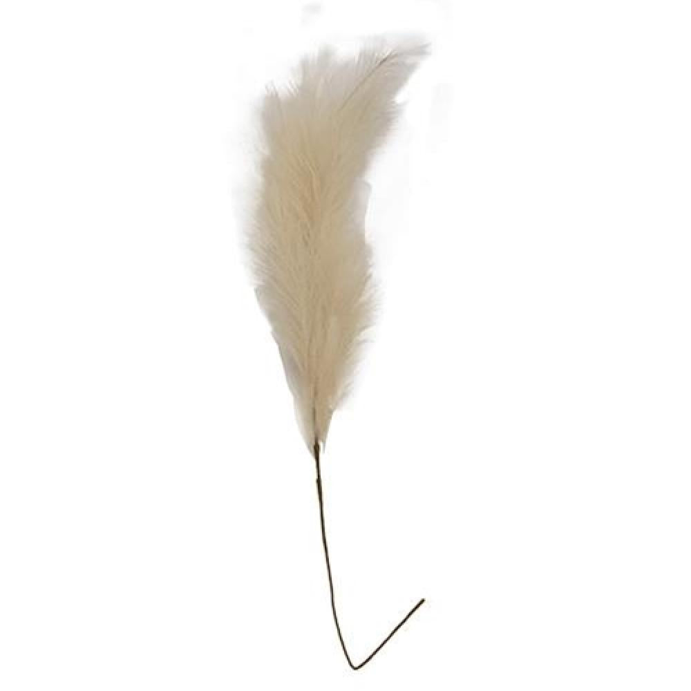 Natural Pampers Grass Spray 45 Cream - Floral Decor for Home, Wedding, and Party Events - Perfect for DIY Crafts and Boho Style Decorations