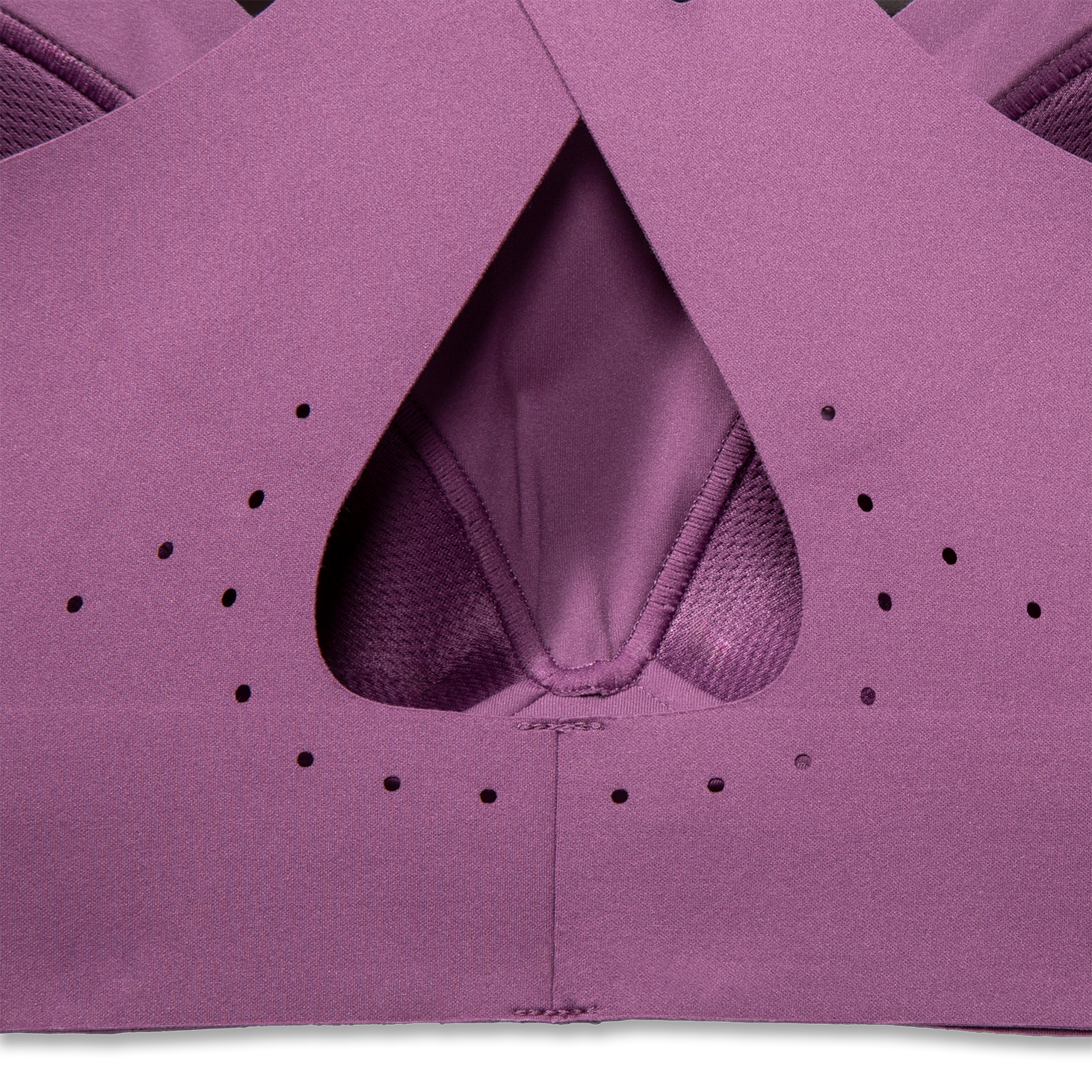 Women's Dare Crossback Run Bra 2.0 - High Impact Sports Bra for Running & Workouts - Breathable & Supportive Activewear (Washed Plum) - Perfect for Gym, Yoga & High-Intensity Training