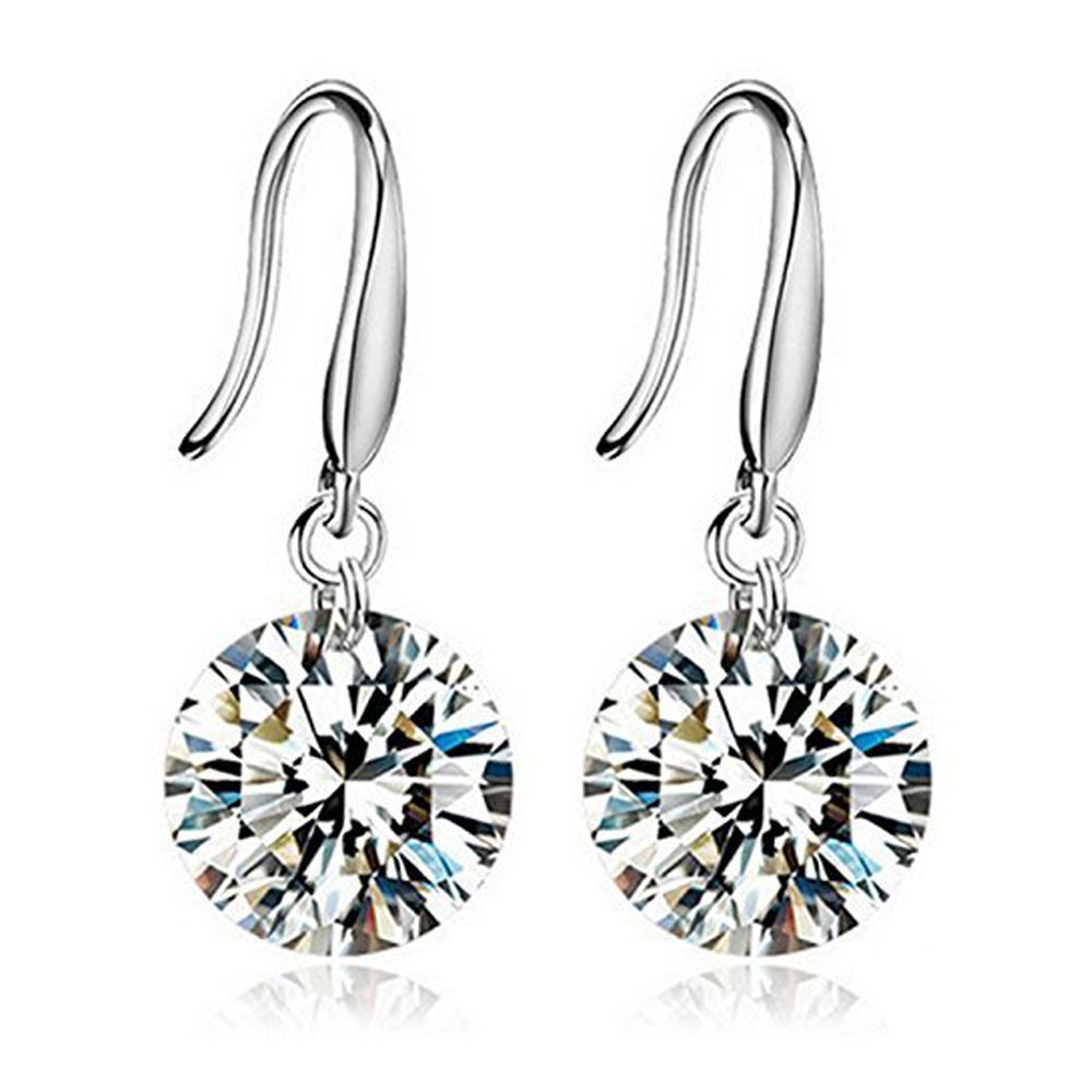 Young & Forever Rakhi Gift for Sister & Brother - Friendship Day Gift for Best Friend - Verona Glitzy Glam Austrian Crystal Fancy Earrings for Women & Girls - Perfect for Weddings, Parties & Special Occasions