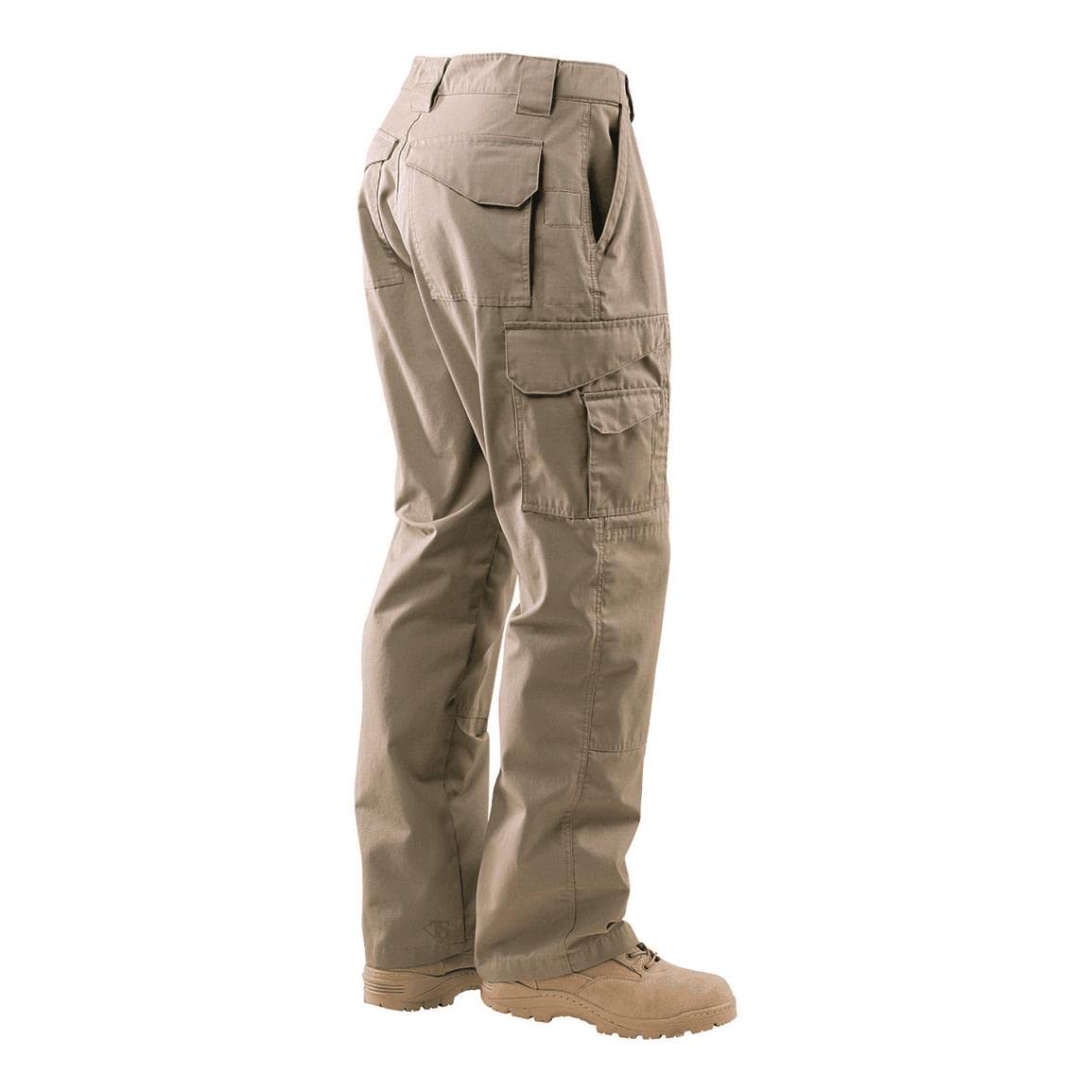 Tru-Spec Men's Tactical Cargo Pants - Durable Military Style Work Pants for Outdoor, Hiking & Casual Wear