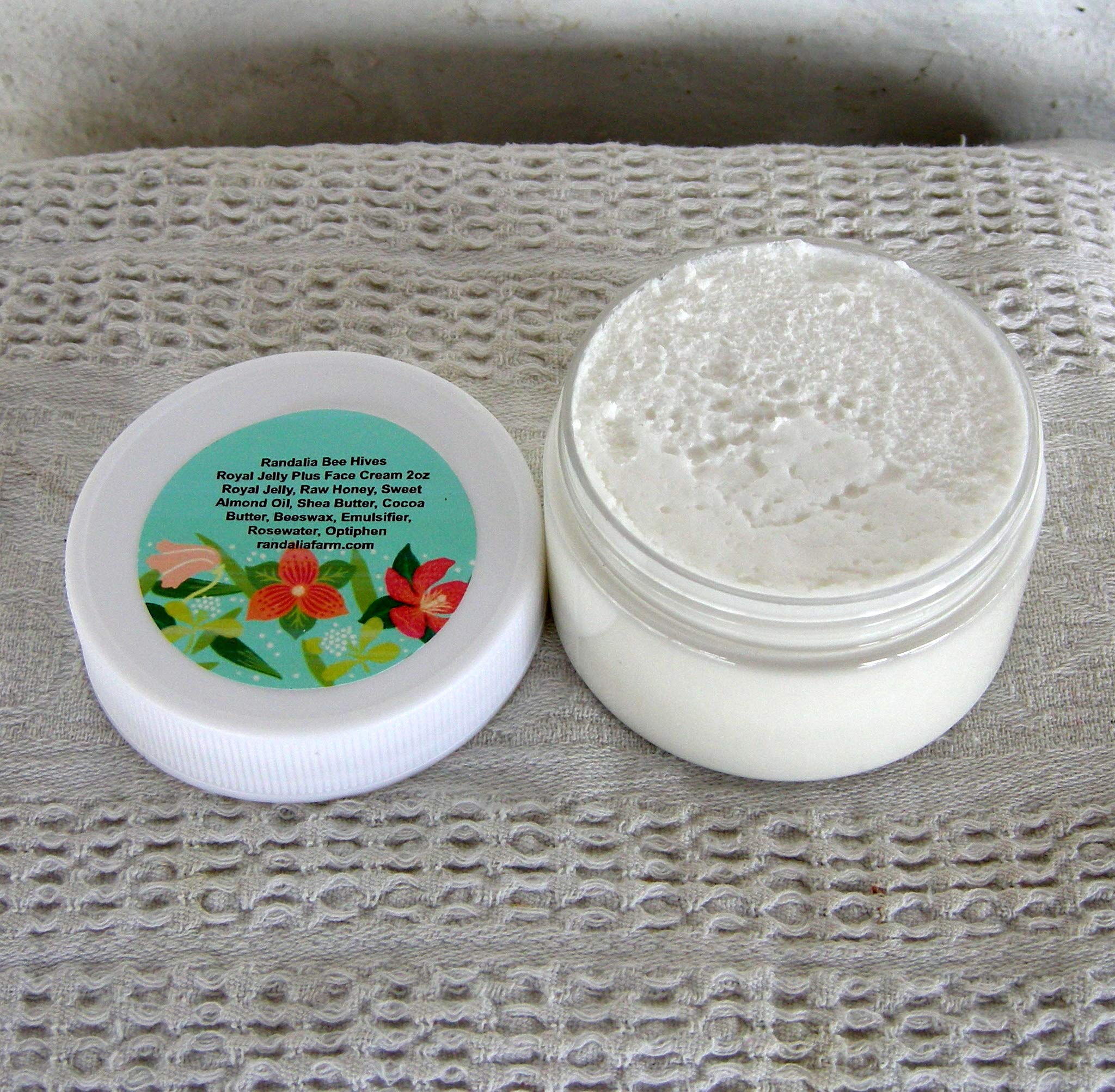 Organic Royal Jelly & Raw Honey Face Cream - Natural Anti-Aging Skincare for Dry Skin | Made with Pure Beehive Ingredients | Perfect for Night Care & Daily Moisturizing