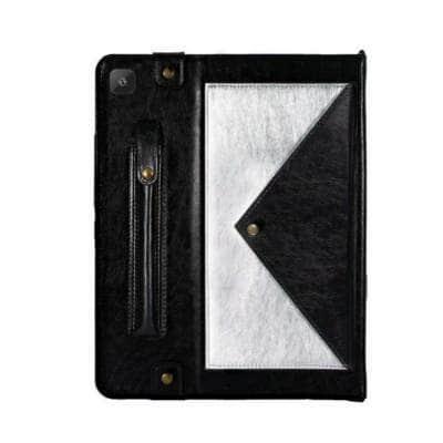 Premium Leather Case for Samsung Galaxy Tab A7 10.4 (2020) T500/T505 - Slim Protective Cover with Hand Strap & Adjustable Stand - Perfect for Work, Travel & Home Use