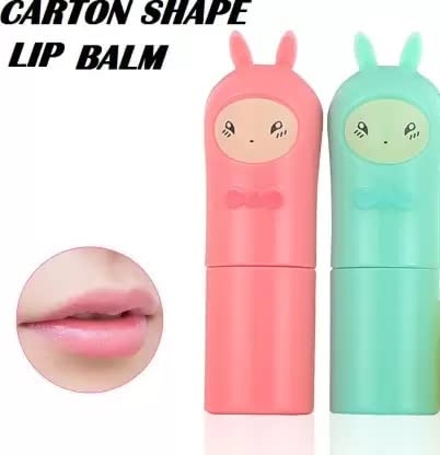 Best Beauty Cartoon-Shaped Lip Balm for Dry Lips - Hydrating & Moisturizing Lip Care for Kids & Adults - Perfect for School, Travel, and Daily Use