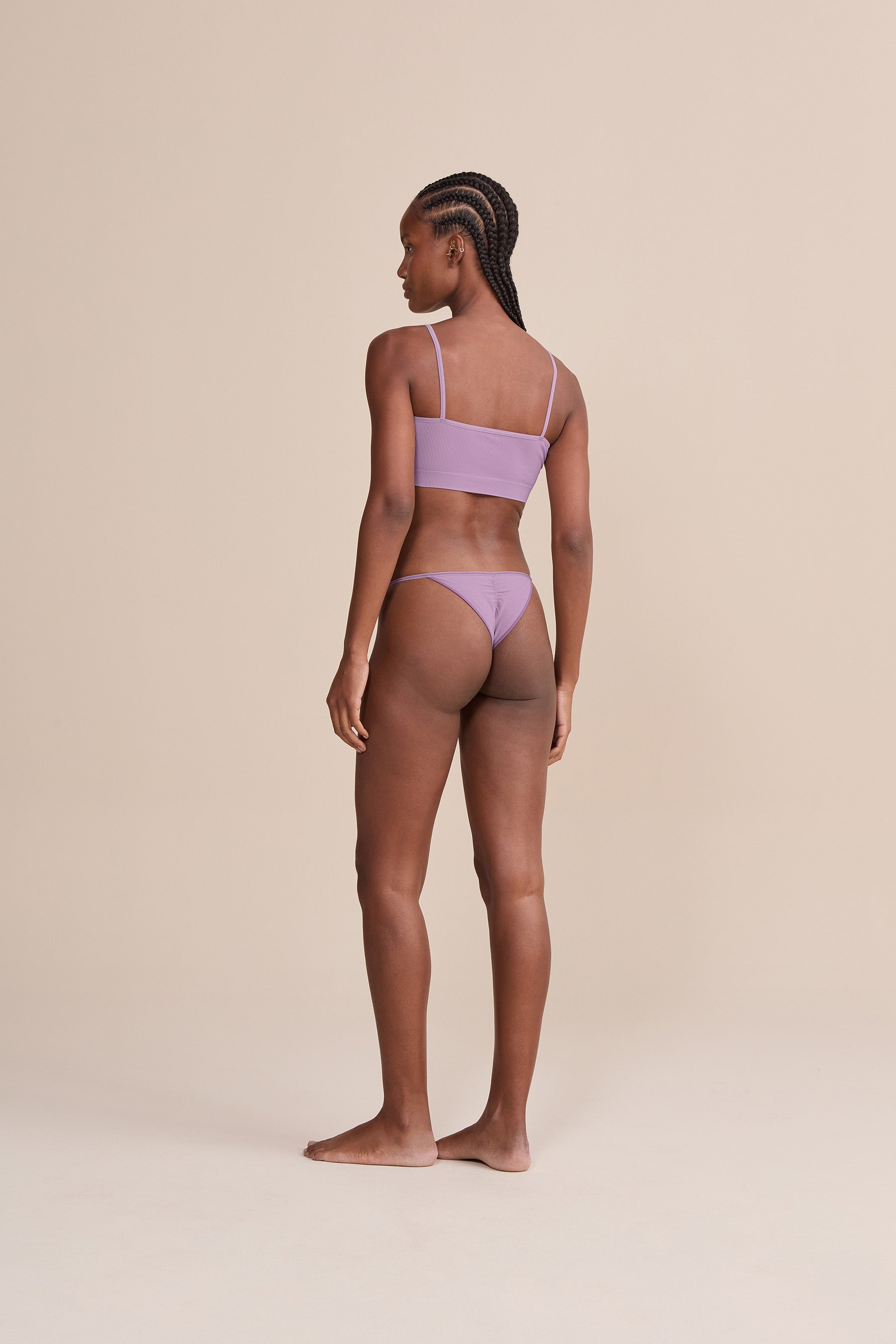 Seamless String Push Thong - Comfortable Invisible Underwear for Women | Perfect for Yoga, Workout & Everyday Wear