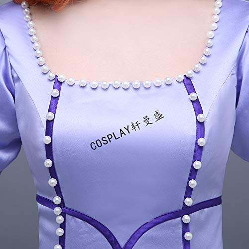 Sophia Princess Cosplay Dress for Adults - Elegant Deluxe Costume for Renaissance Fairs, Halloween Parties & Themed Events