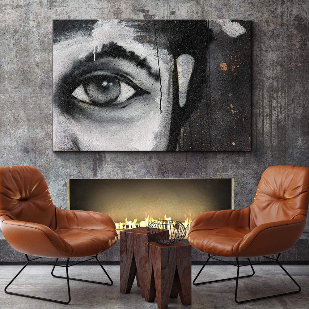 Wall26 Abstract Canvas Wall Art - Modern Giclee Painting for Bedroom, Living Room, House Decoration - 32x48 Inches - Perfect for Home, Office, and Dorm Room Decor