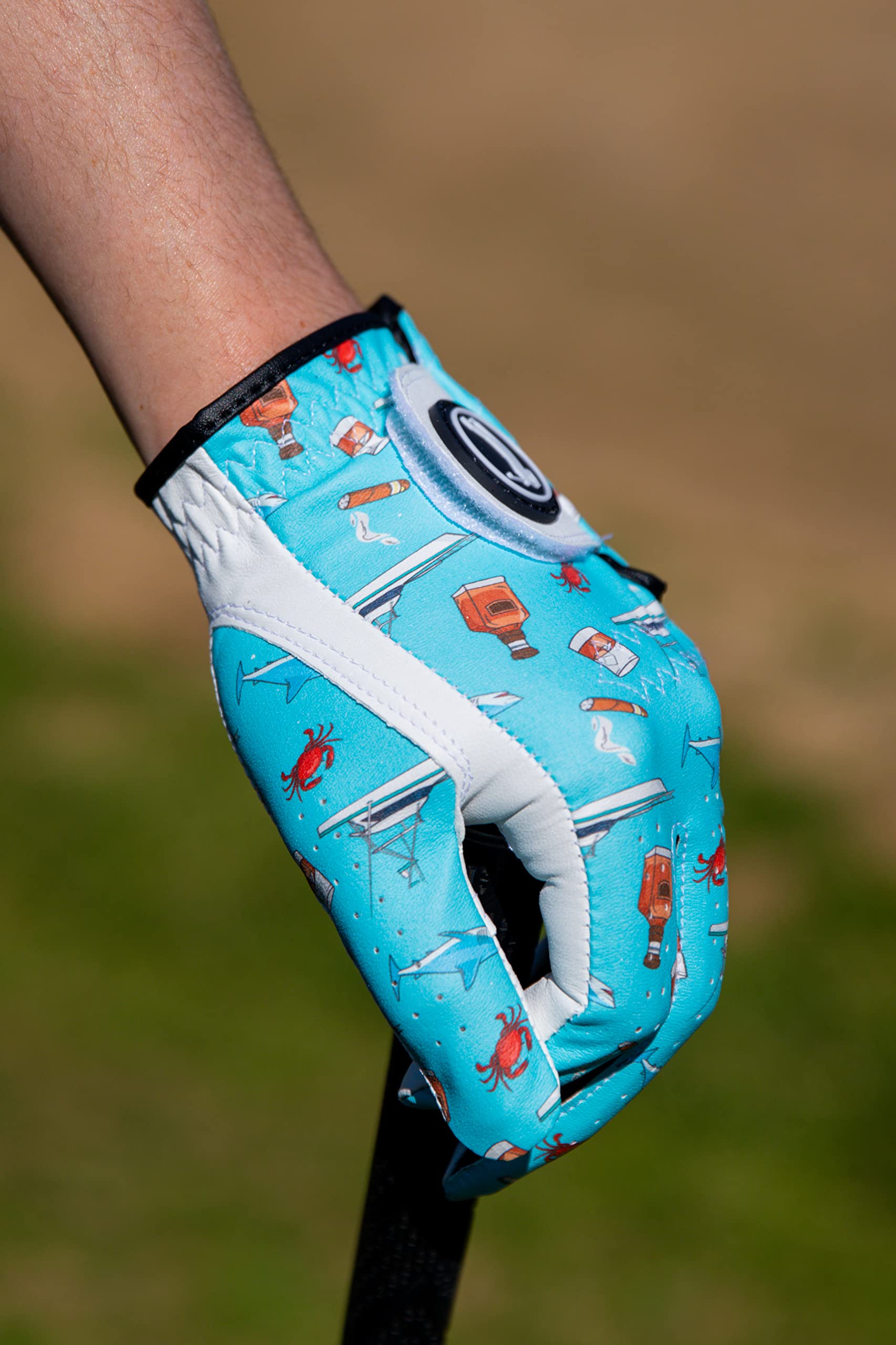 Premium Chameleon Golf Gloves for Men - Right Handed Breathable Golf Gloves with Enhanced Grip - Ideal Golf Accessories & Gifts for Golfers - Perfect for Driving Range, Course Play & Tournament Use