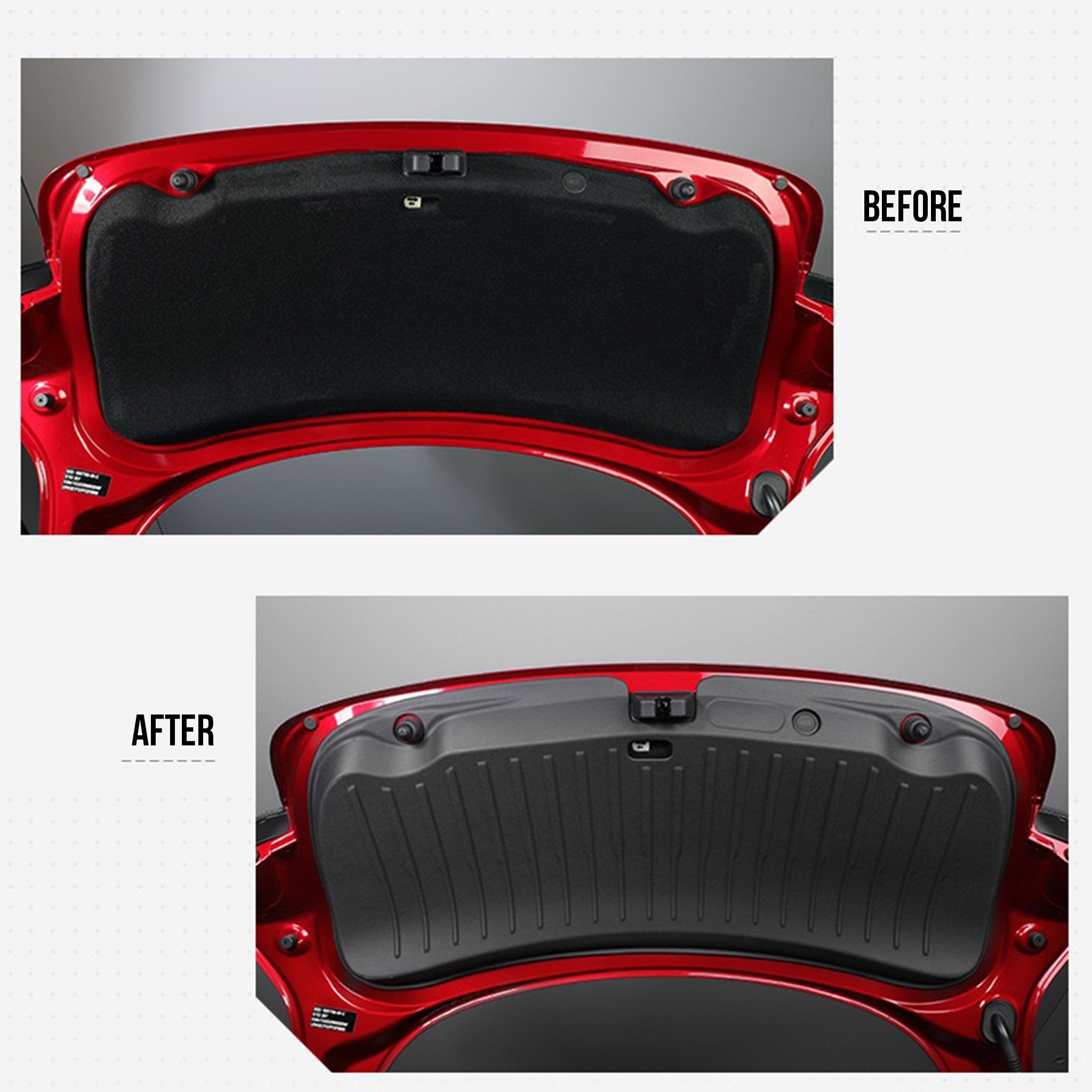 Premium Rear Trunk Lid Cover Mat for Tesla Model 3 Highland 2024+ | Custom Fit All-Weather Protection | Durable & Non-Slip Design | Perfect for Road Trips, Grocery Hauling & Outdoor Adventures
