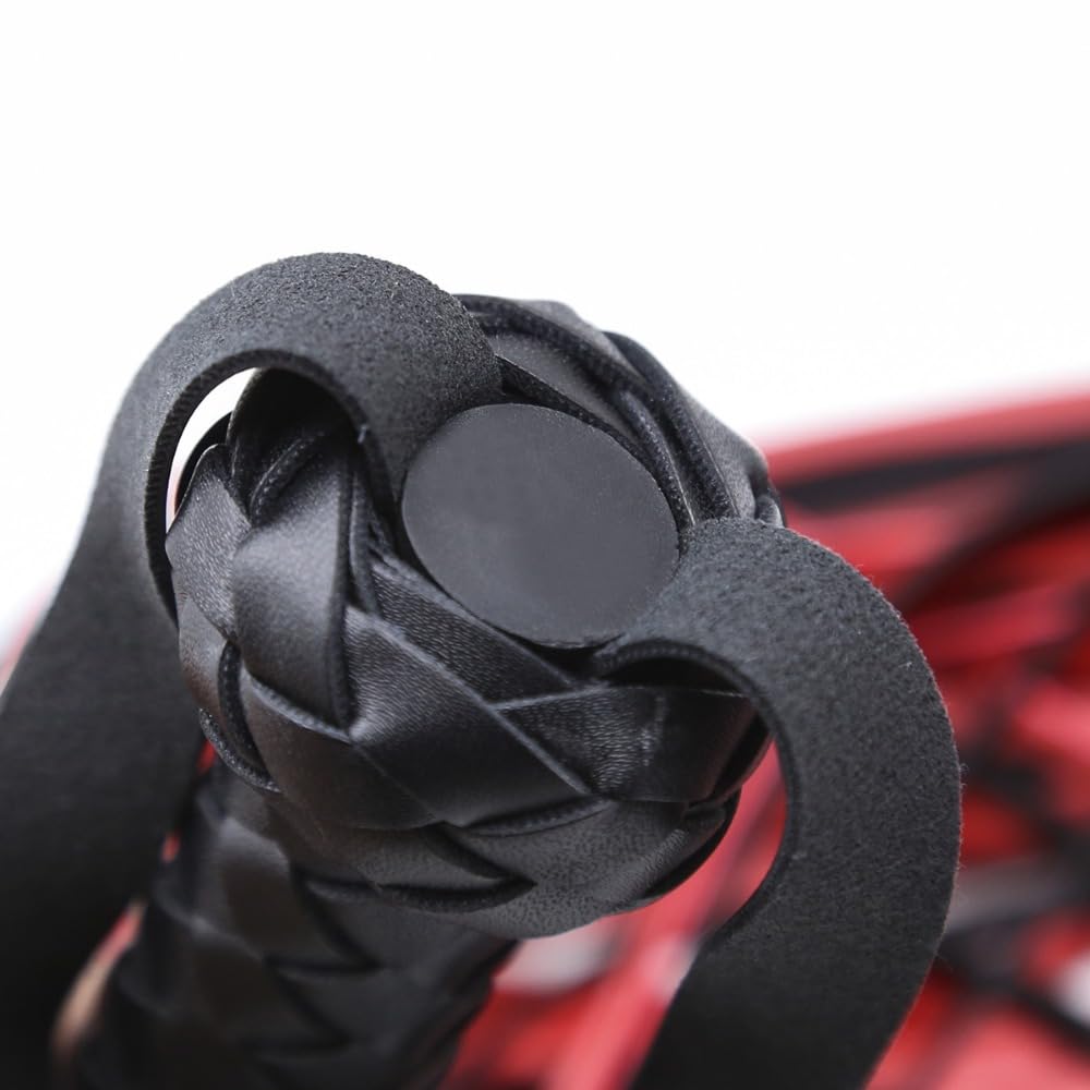 Premium BDSM Whip - PU Leather Spanking Paddle for Couples | Adult Bondage Toy with Flogger & Restraint Features | Perfect for Sensual Play, Roleplay & SM Exploration