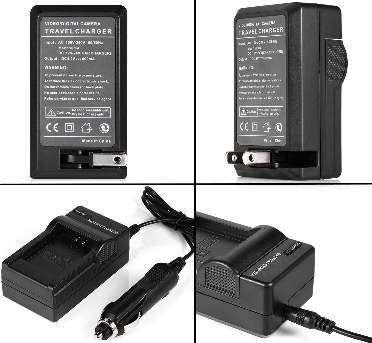 Original Canon PowerShot ELPH 160 & 170 Digital Camera Battery Charger - Fast Charging Replacement for NB-11LH Battery - Perfect for Travel, Photography & Vlogging