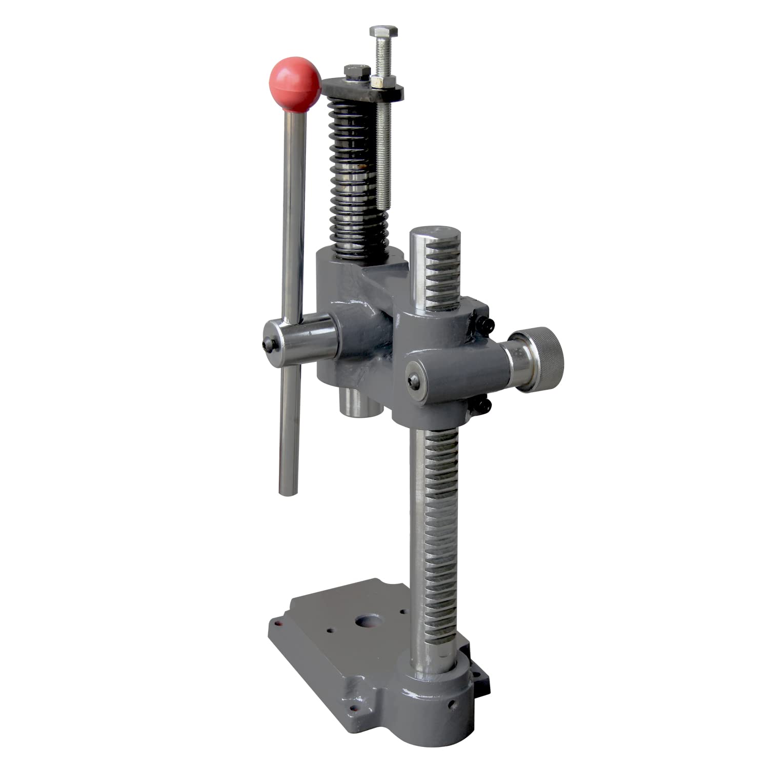 KAKA INDUSTRIAL AP-2S 2 Ton Arbor Press - Adjustable Height Hand Punch Press Machine for Jewelry Making, Leather Crafting, Metal Stamping & DIY Projects - Perfect for Punching Holes in Leather, Metal Sheets & Jewelry Components