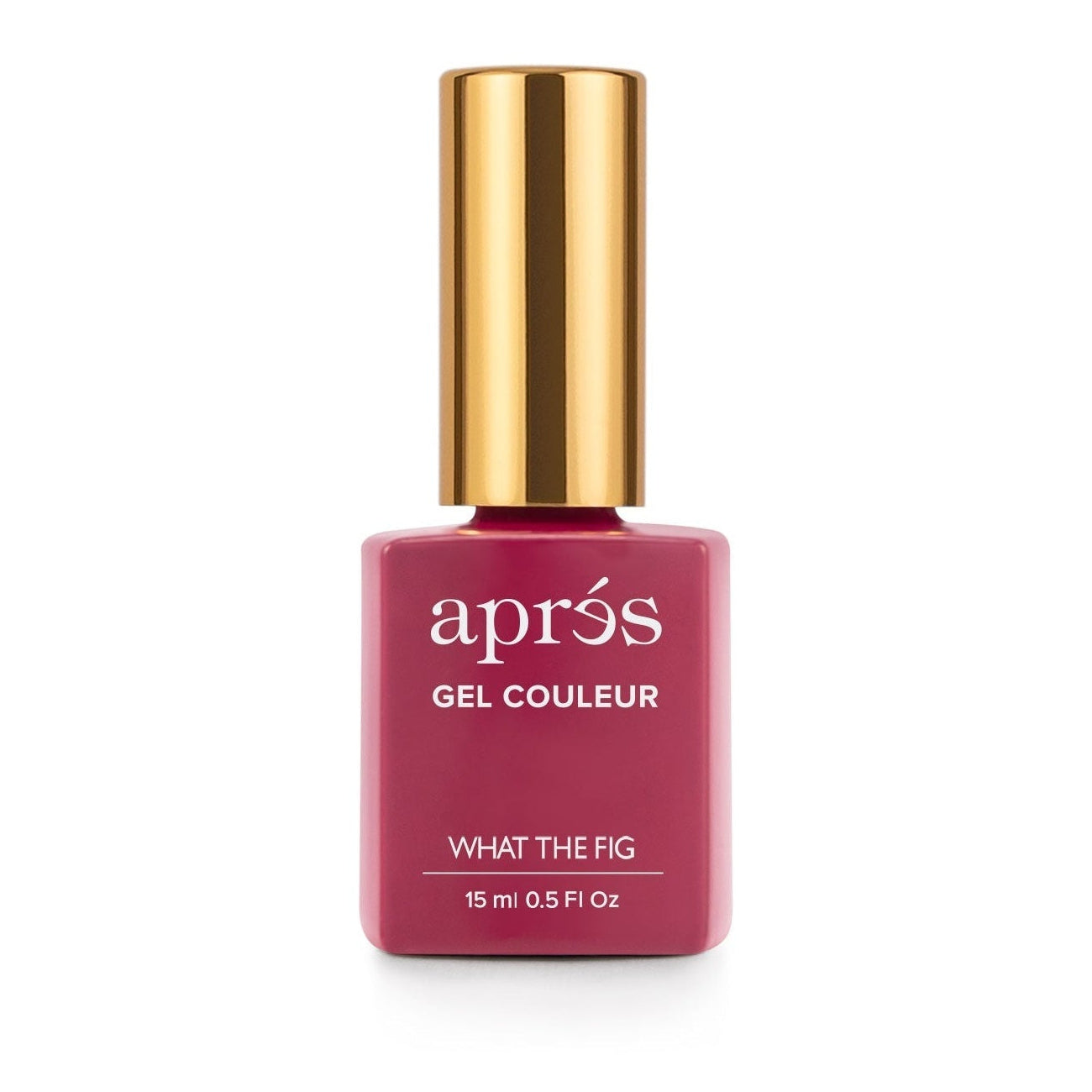 Apres Gel Nail Polish - What The Fig - Long Lasting Vegan Gel Nail Color for Manicures & Pedicures - Perfect for Salon, Home Use & Special Occasions
