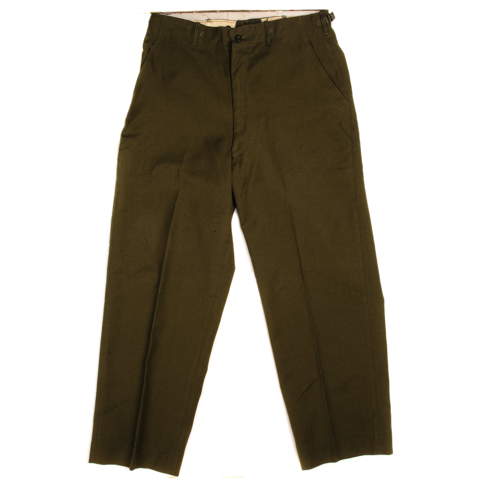 Vintage US Army Field Wool Trousers Pants - Korean War Era M51 (1951-1953) - Medium Regular Size - Military Surplus for Outdoor Hiking & Historical Reenactment