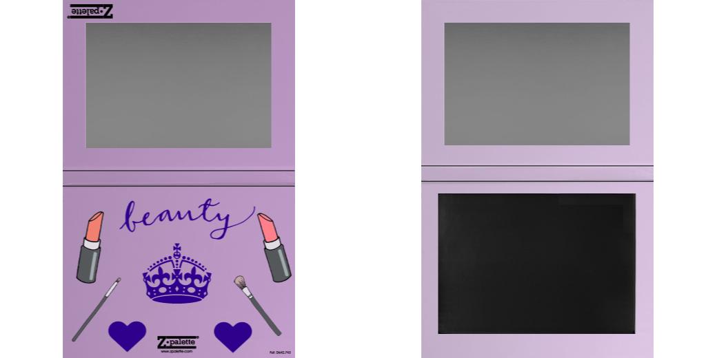 Custom Extra Large Magnetic Makeup Palette - Refillable Eyeshadow & Blush Organizer for Professional Artists & Travel | Perfect for Makeup Storage, Travel Kit & Beauty Studio Use