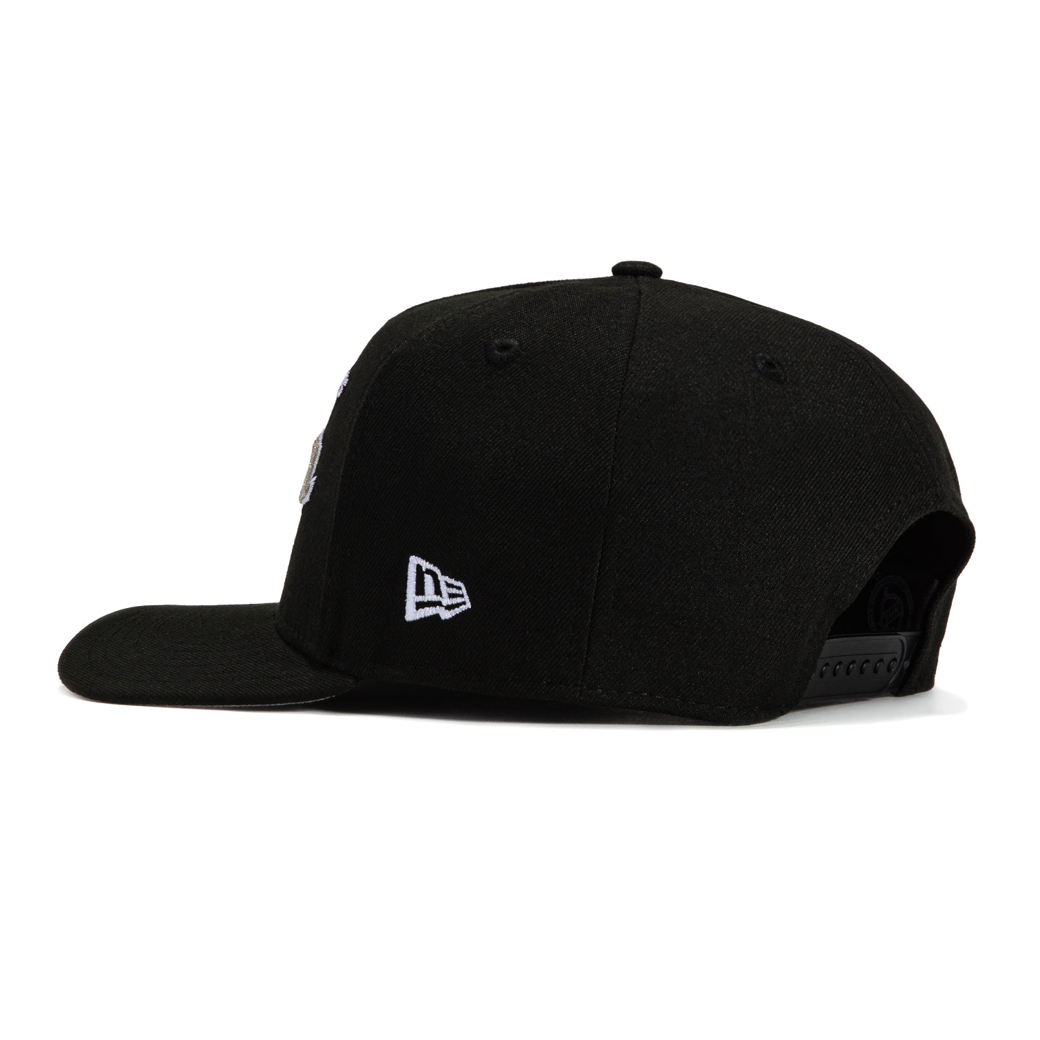 New Era 9Fifty A-Frame Los Angeles Kings Logo Patch Snapback Script Hat - Black | Official NHL Hockey Cap for Men & Women | Perfect for Games, Fan Gear & Streetwear Fashion