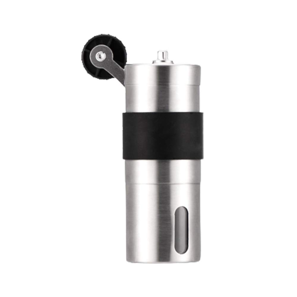 Premium Stainless Steel Manual Coffee Grinder - Adjustable Coarseness, 30g Capacity for Fresh Ground Coffee Beans | Perfect for Home, Office, Camping & Travel Use