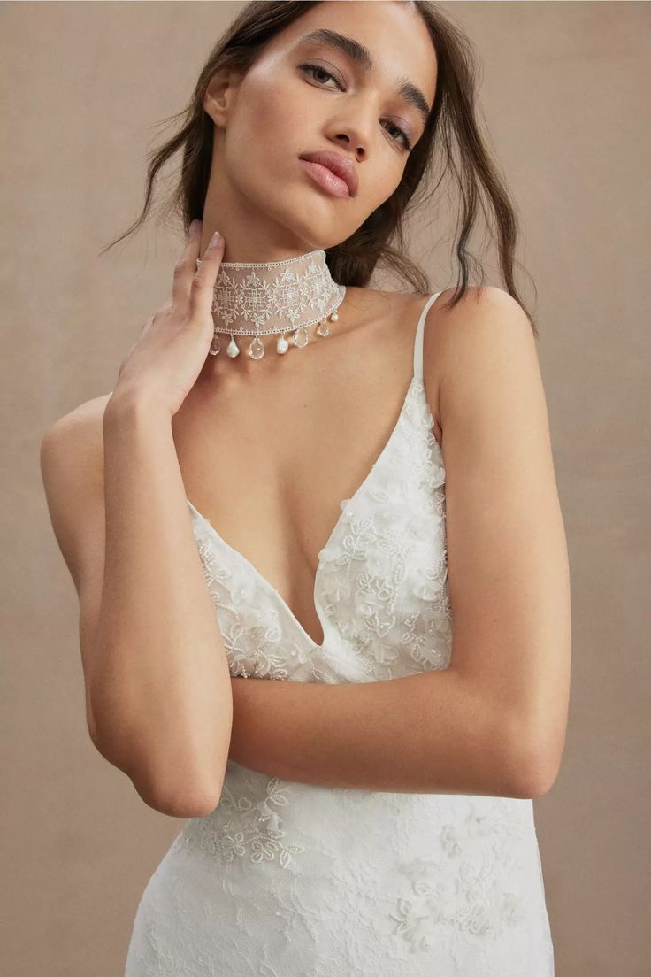 BHLDN Meadow Gown - Flowy Boho Wedding Dress with Lace Details for Outdoor & Beach Ceremonies | Perfect for Garden, Vineyard & Destination Weddings
