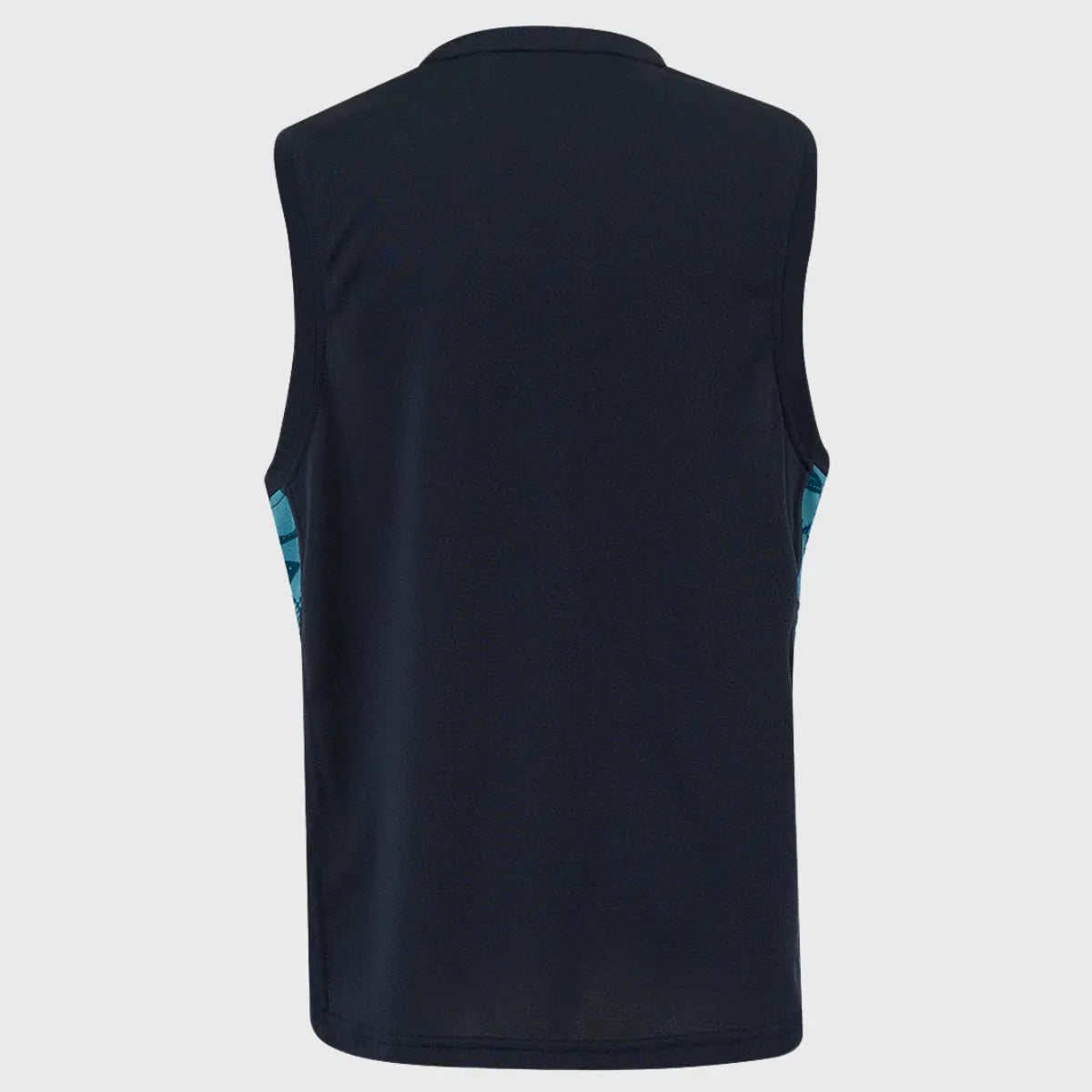 Castore England Rugby Men's Sleeveless Performance T-Shirt - Moisture Wicking Athletic Shirt for Rugby Training & Gym Workouts - Inkwell Blue
