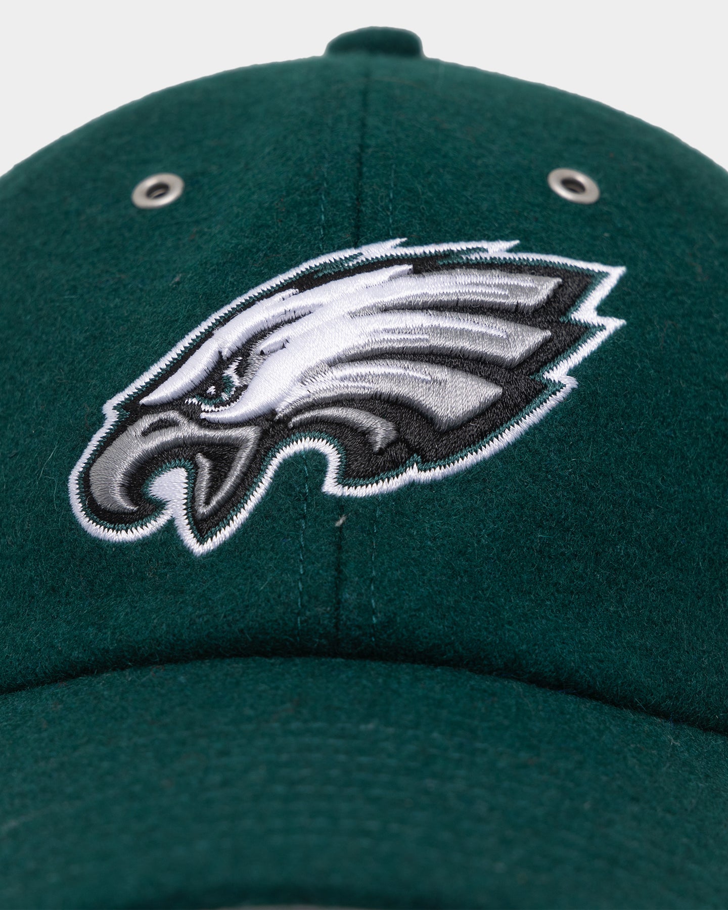 47 Brand Philadelphia Eagles 'Wooly Clean Up' Strapback Pacific Green Adjustable Hat - Perfect for Game Day, Tailgating & Eagles Fan Gifts