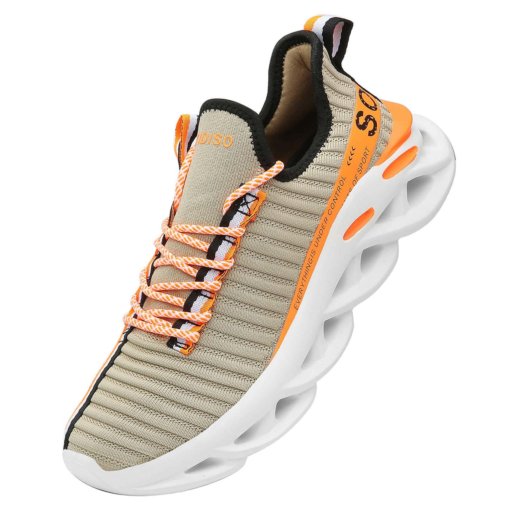 **Men's Lightweight Walking & Running Shoes - Slip-On Tennis Sneakers for Gym, Casual Wear & Outdoor Activities**