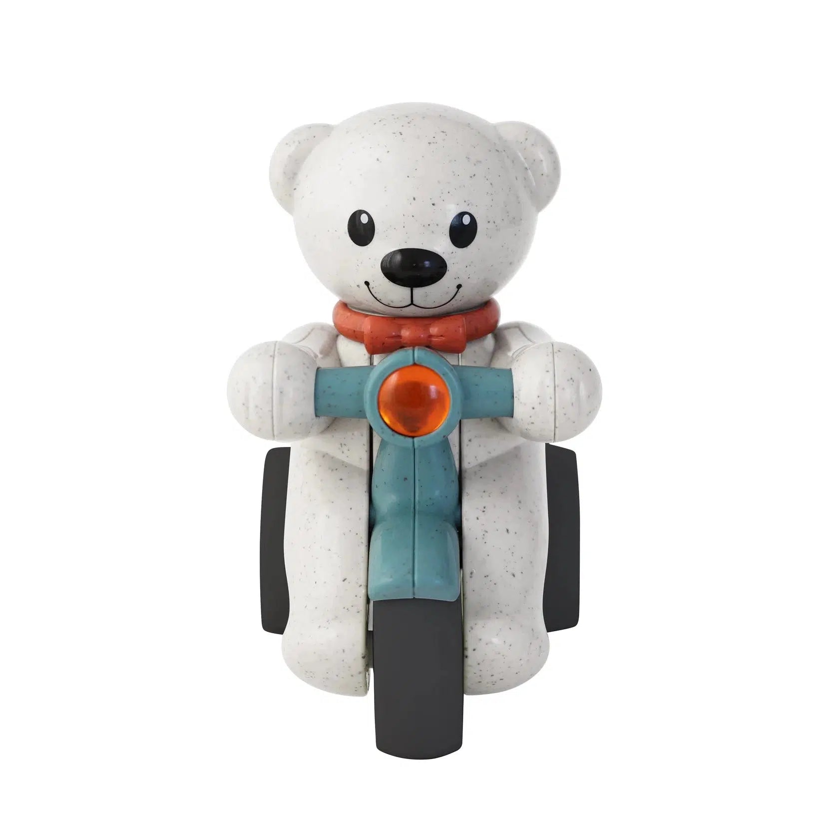 Speedy Monkey Push and Go Teddy Bear - Interactive Plush Toy for Kids, Toddlers & Babies - Fun & Cuddly Stuffed Animal for Playtime, Gifts & Nursery Decor