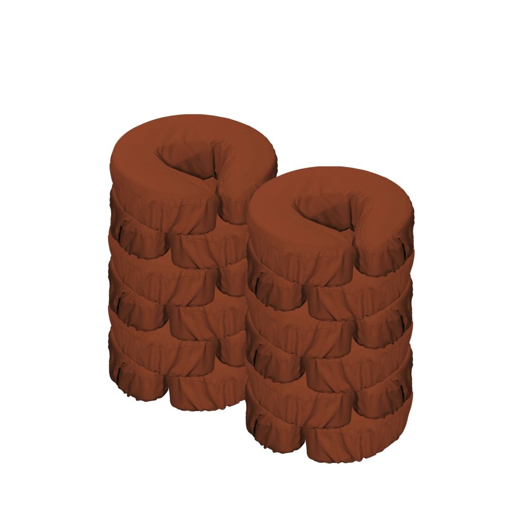 12 Pack Microfiber Face Cushion Covers for Massage - Soft, Breathable & Machine Washable - Perfect for Spa, Facial & Salon Use