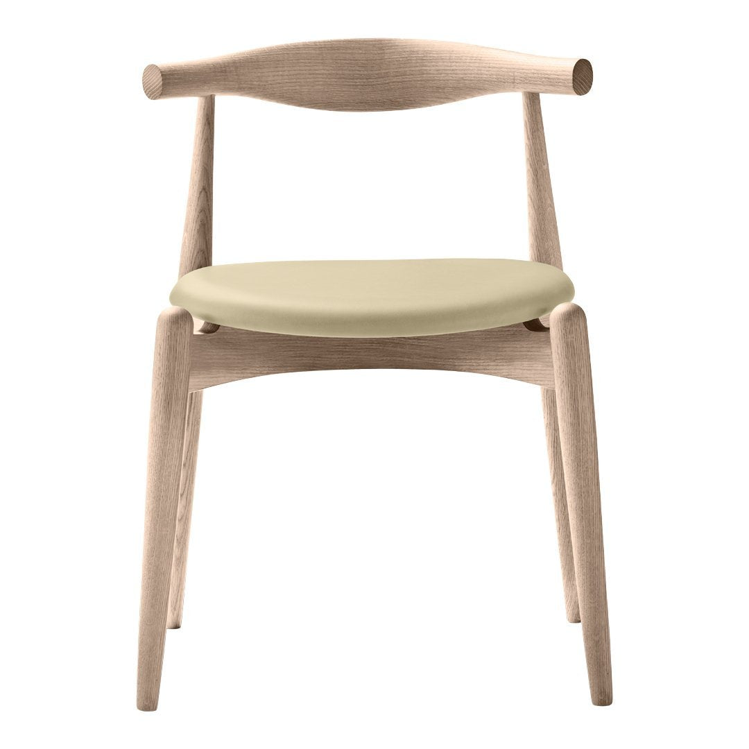 CH20 Elbow Chair - Solid Wood Modern Accent Chair for Living Room, Bedroom, or Office - Comfortable & Stylish Seating for Relaxing, Reading, or Working