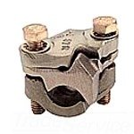BURNDY QPX2828Y Universal Parallel Clamp for Copper and Aluminum Cables (1/0 STR - 4/0 STR) - 2 in Length, 2-1/8 in Width - Ideal for Electrical Wiring, Industrial Applications, and Power Distribution Systems