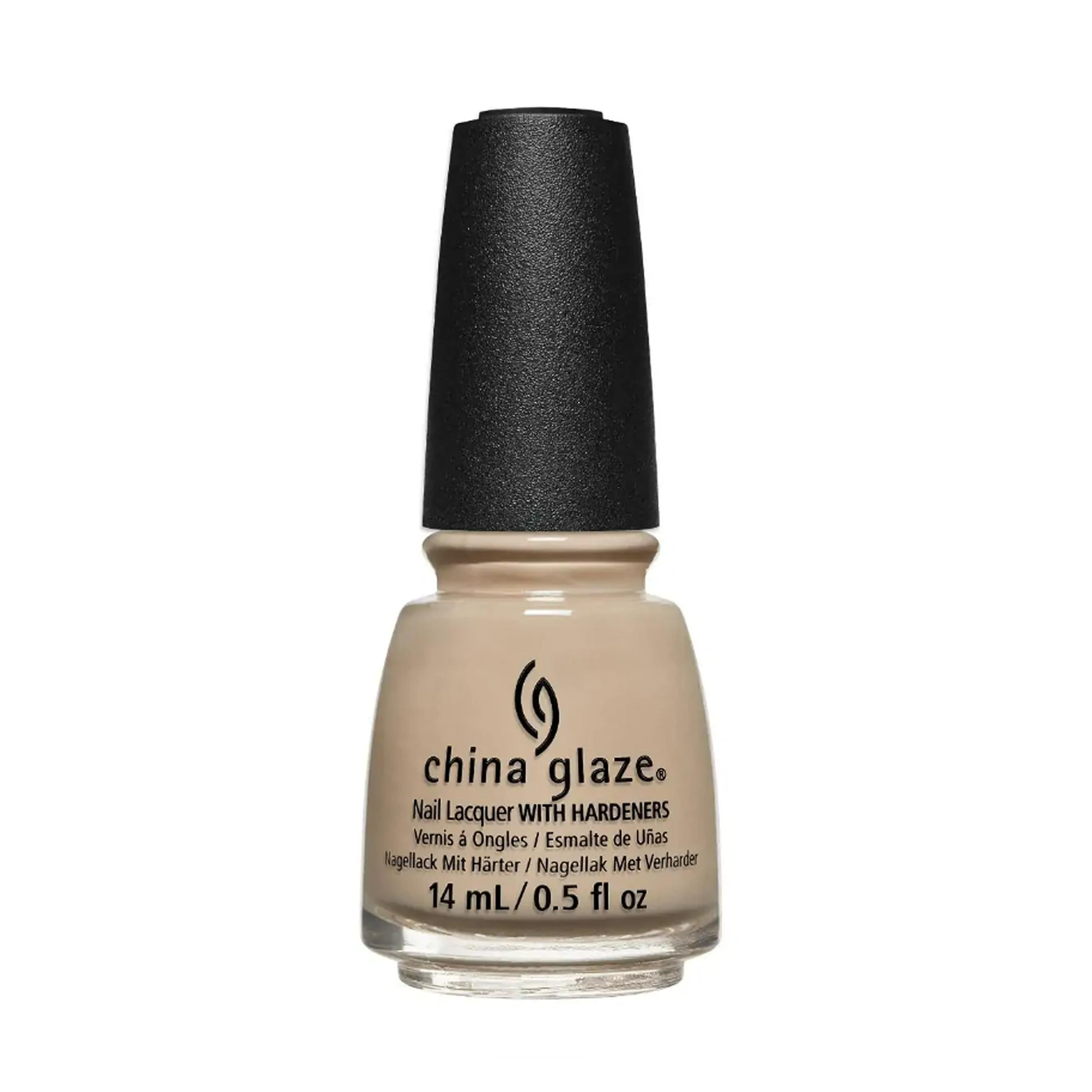 China Glaze Hug In A Mug Nail Polish - 0.5 oz (#58152) - Warm Brown Shade for Fall & Winter Nail Art - Perfect for DIY Manicures, Home Spa Days & Gift Giving