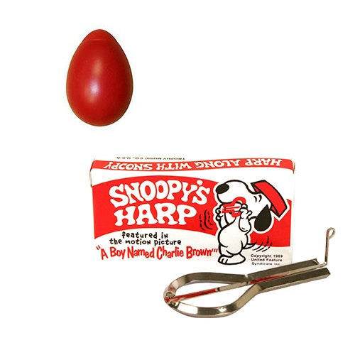 Best Snoopy Jaw Harp Musical Toy Pack - Fun Christmas Stocking Stuffer Gift for Kids & Adults - Perfect for Holiday Parties, Music Lessons & Family Gatherings