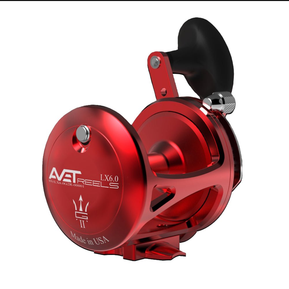 Avet LX G2 6.0 Single Speed Fishing Reel - Saltwater & Offshore Fishing Gear for Big Game Anglers | Perfect for Deep Sea, Trolling & Bottom Fishing