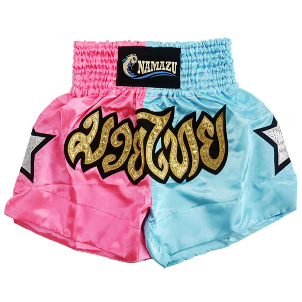NAMAZU Muay Thai Shorts for Men & Women - Premium MMA, Boxing & Kickboxing Training Shorts | High-Performance Gym Wear for Fighters & Athletes | Ideal for Muay Thai, MMA Sparring & Fitness Workouts