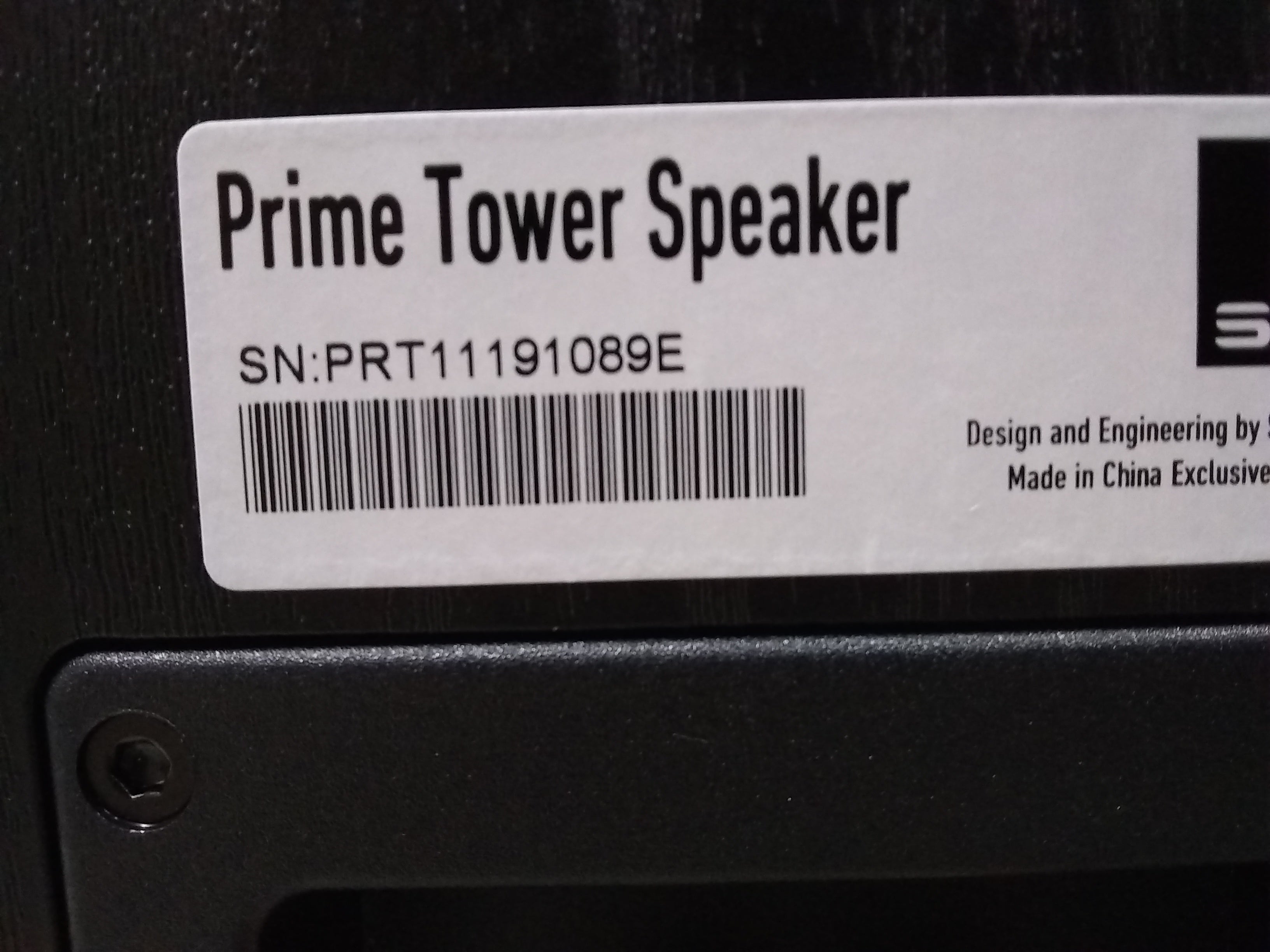 Prime Tower Black Ash Multi-Outlet Power Strip with 6 AC Outlets & 4 USB Ports - 1089W Surge Protector for Home Office, Gaming Setup & Entertainment Center