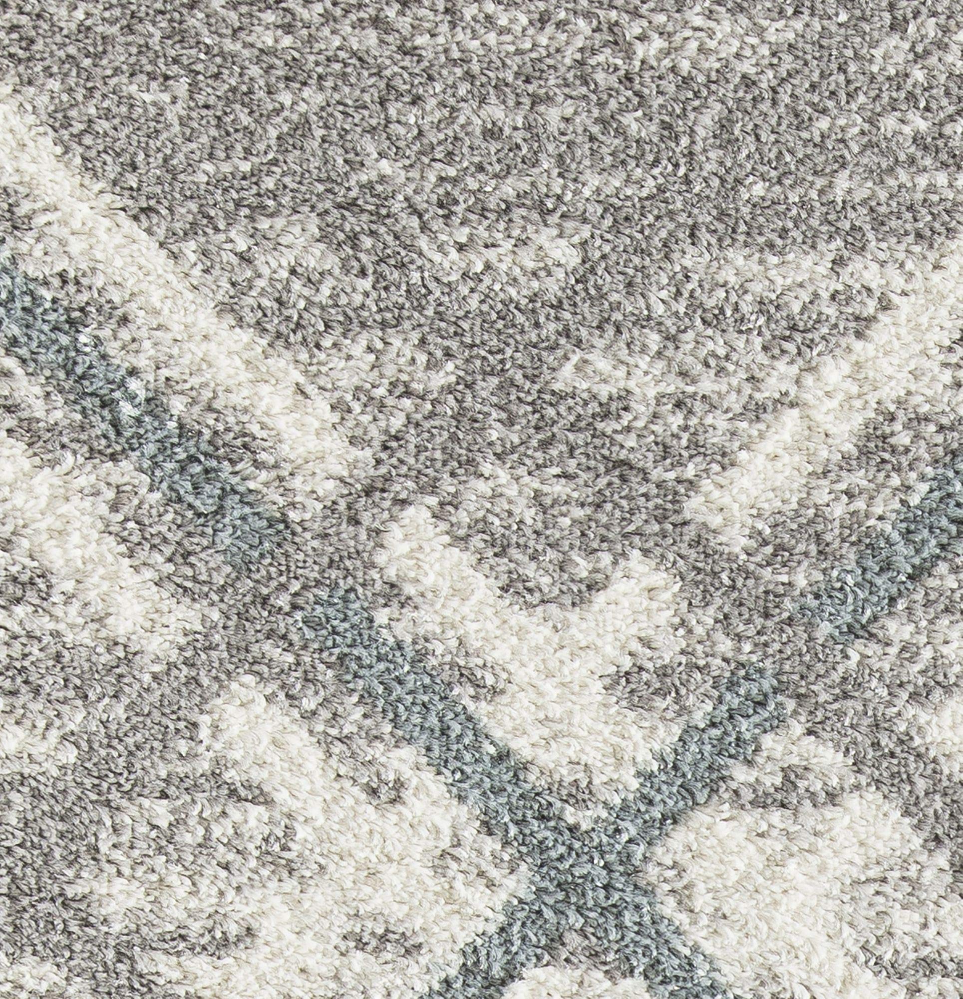 Rugs America Tyson DV10B Gray Moroccan Geometric Area Rug 9x12 Feet - Perfect for Living Room, Bedroom & Office Decor