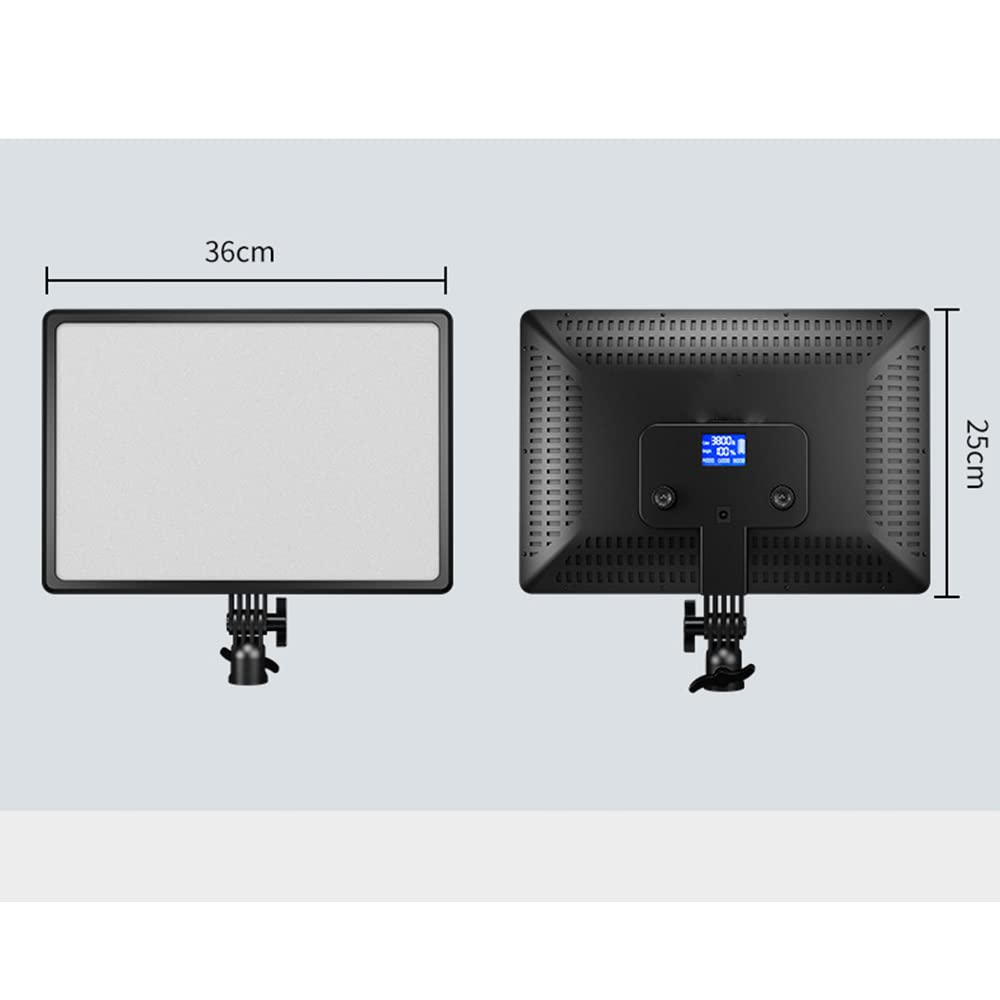 MINJUK Square Photography Light - Large LED Fill Light for Live Streaming, YouTube Videos, TikTok & Instagram Content Creation - Perfect for Home Studio, Vlogging, and Product Photography