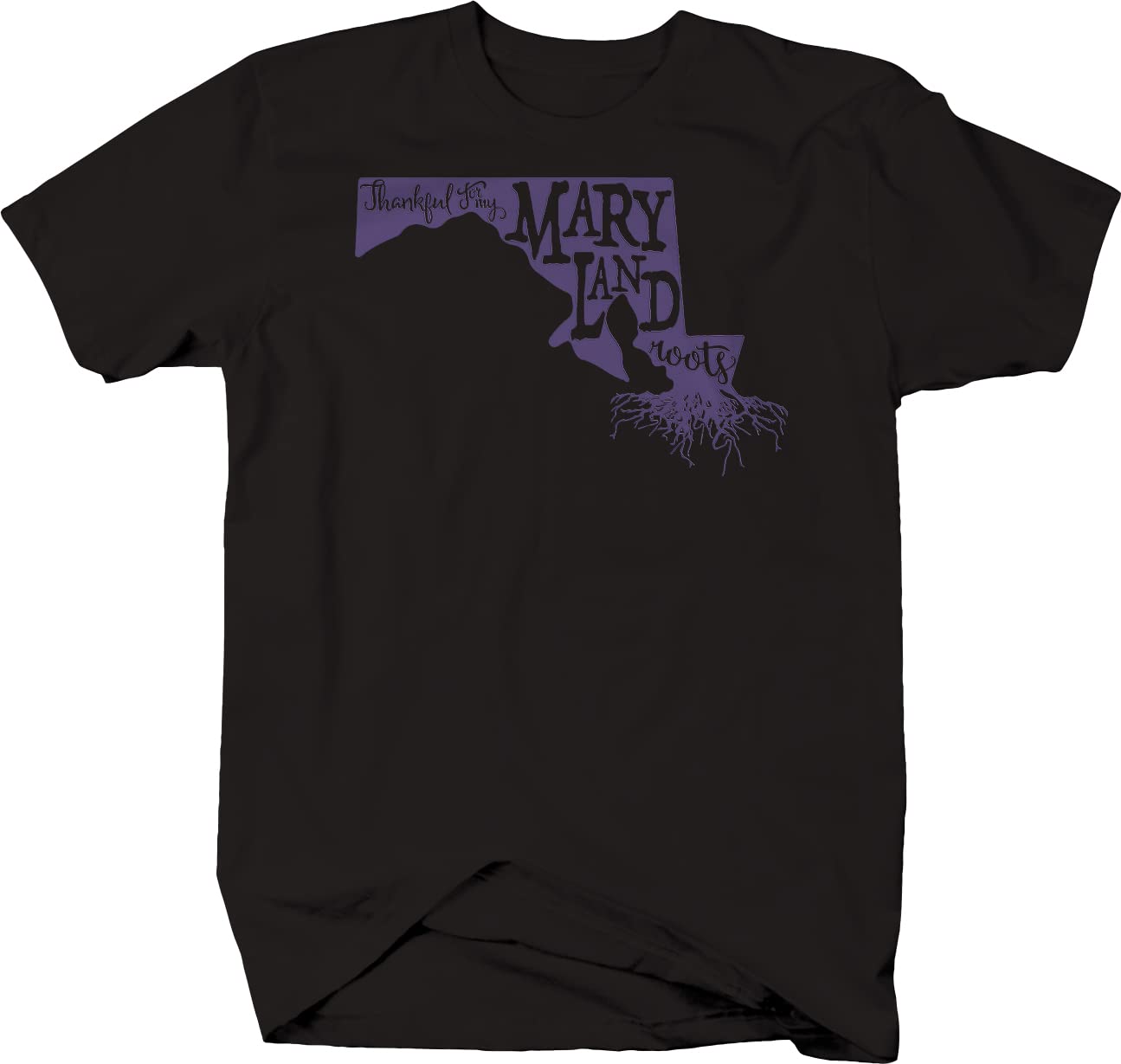 Maryland Home Roots Men's T-Shirts - Comfortable Cotton Casual Tees for Everyday Wear, Sports & Outdoor Activities