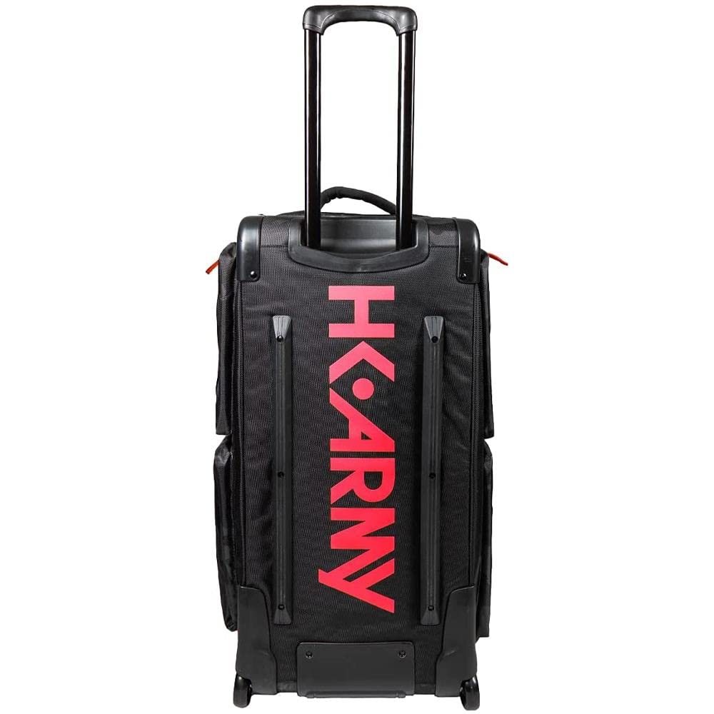 HK Army Paintball Expand 75L Roller Travel Gearbag - Shroud Red | Durable Paintball Equipment Bag for Tournaments & Practice | Perfect for Paintball Players & Sports Enthusiasts