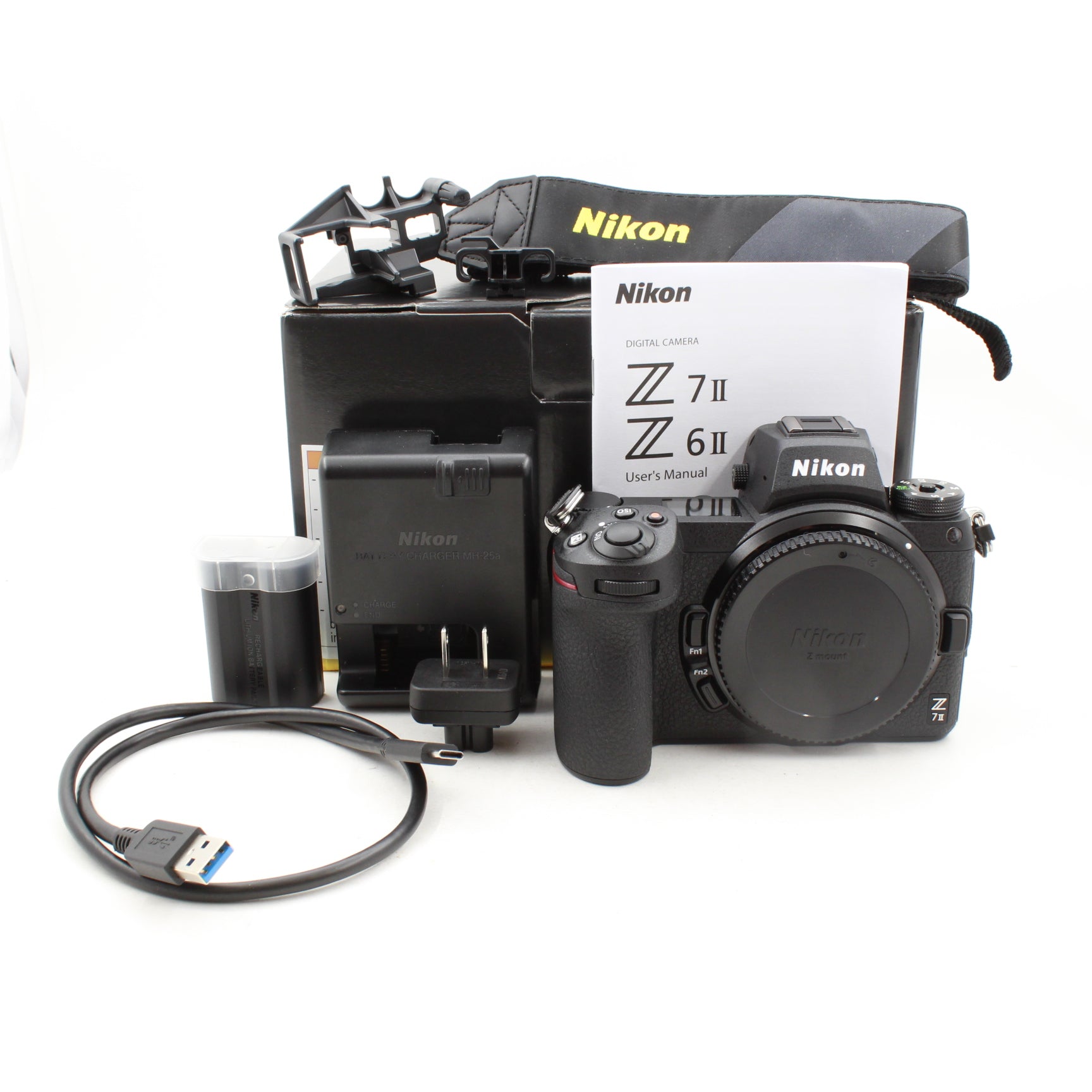 Open Box Excellent Condition Nikon Z 7II Mirrorless Digital Camera Body Only - Professional Photography, Travel & Vlogging