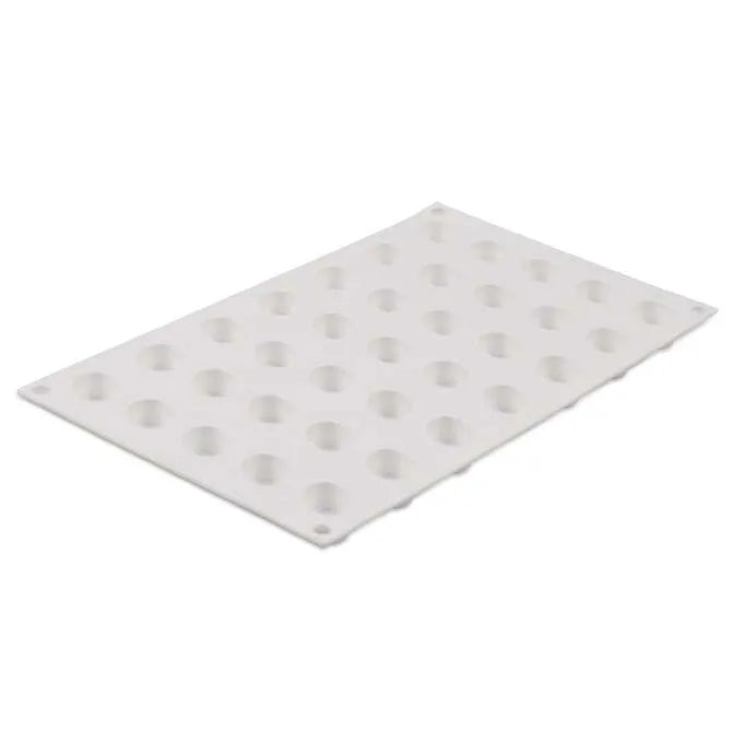 Micro Flex Oval 5 Silicone Mold - 35 Different Shapes for Baking, Candy Making, Soap & Candle Crafting - Perfect for DIY Desserts, Party Treats and Handmade Gifts