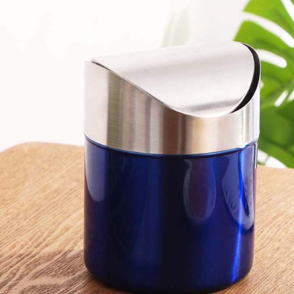 DOITOOL 1pc Stainless Steel Trash Can - 13 Gallon Kitchen Garbage Bin with Lid, Odor Control, Step Pedal - Perfect for Home, Office, Bathroom & Outdoor Use