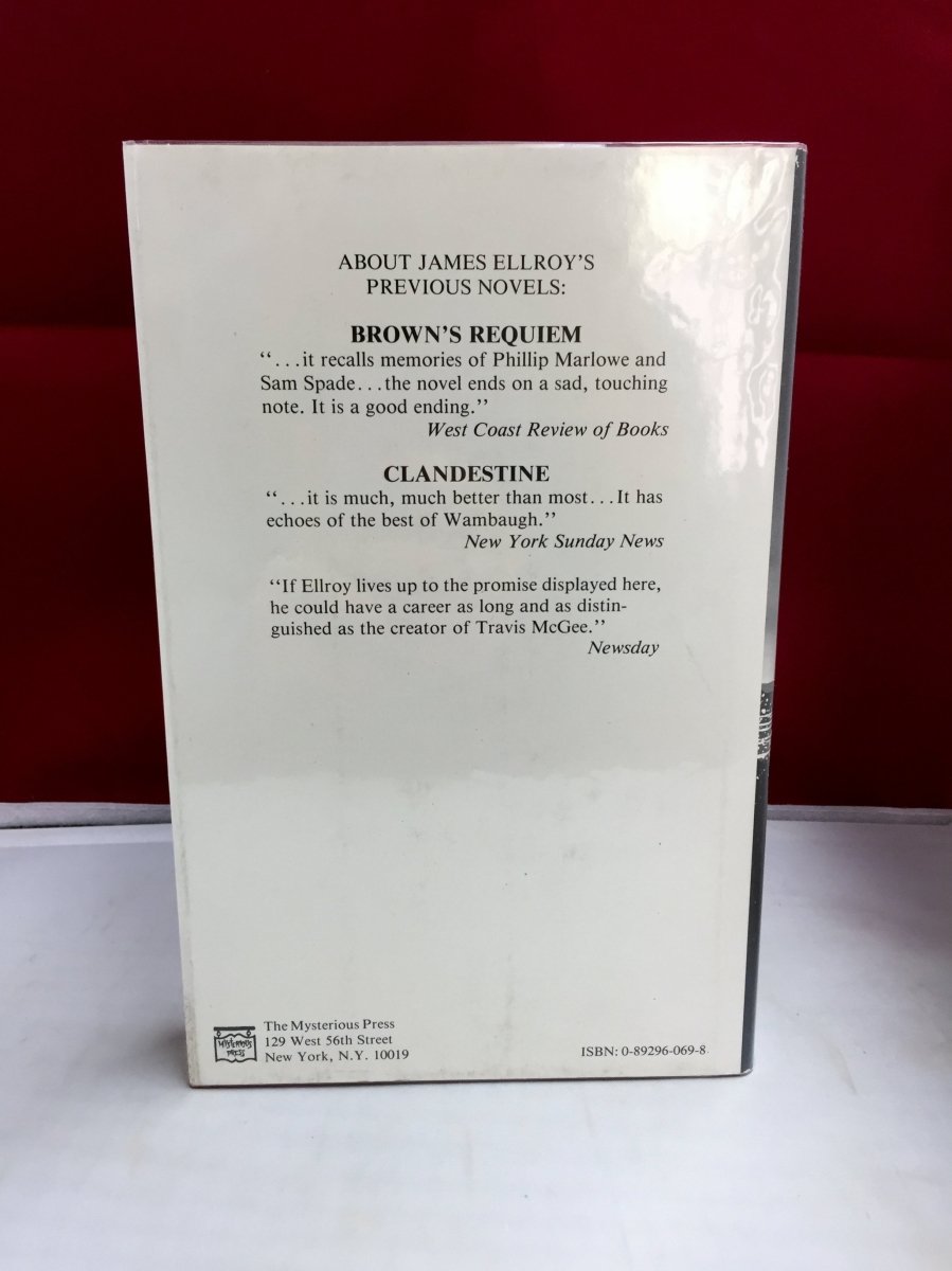 Ellroy, James - Blood on the Moon (Signed First Edition) | Crime Fiction Novel | Perfect for Book Collectors & Mystery Lovers