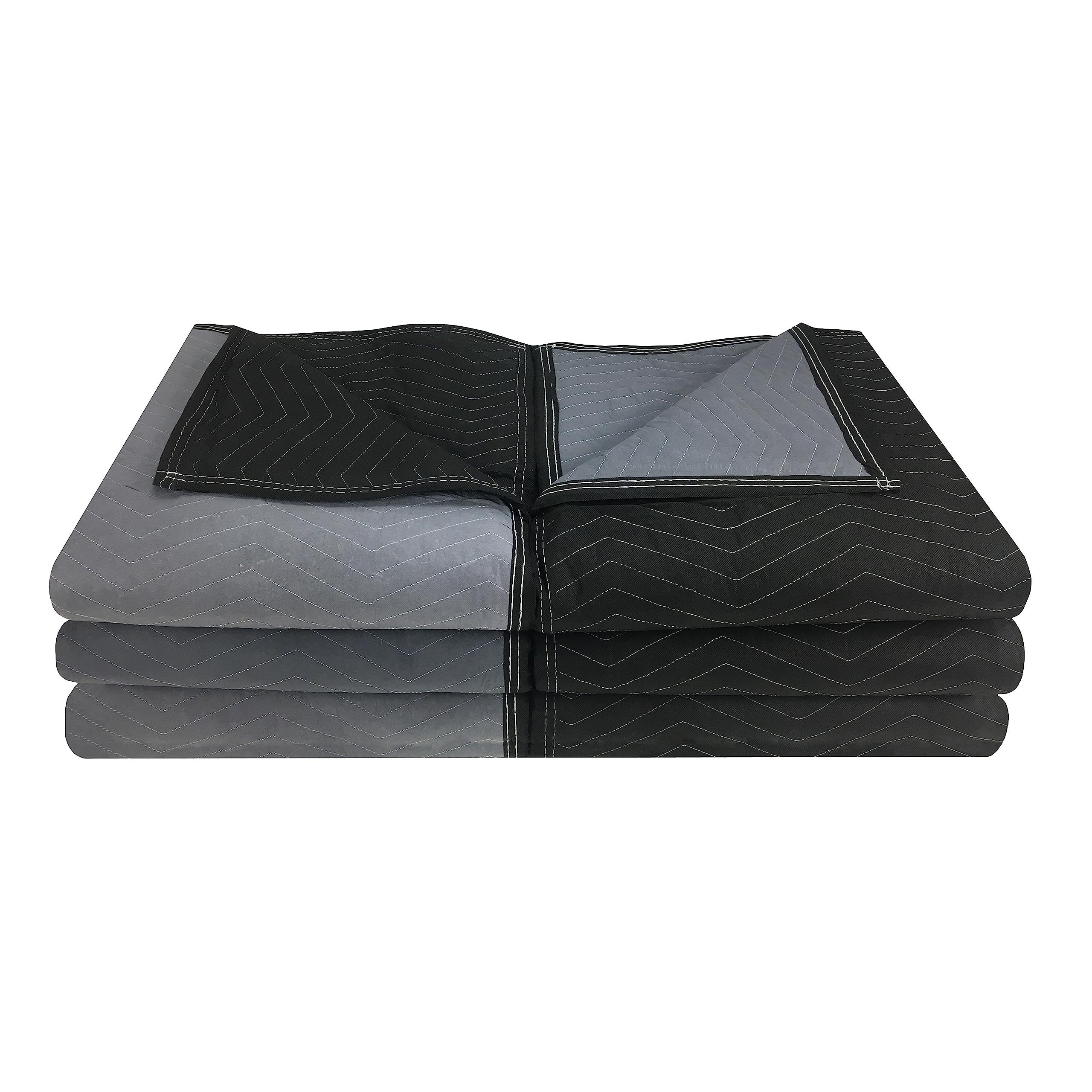 Heavy Duty Moving Blankets 6-Pack (75 lb) - Furniture Protectors for Moving, Shipping & Storage | Durable Padding for Home, Office & Warehouse Use